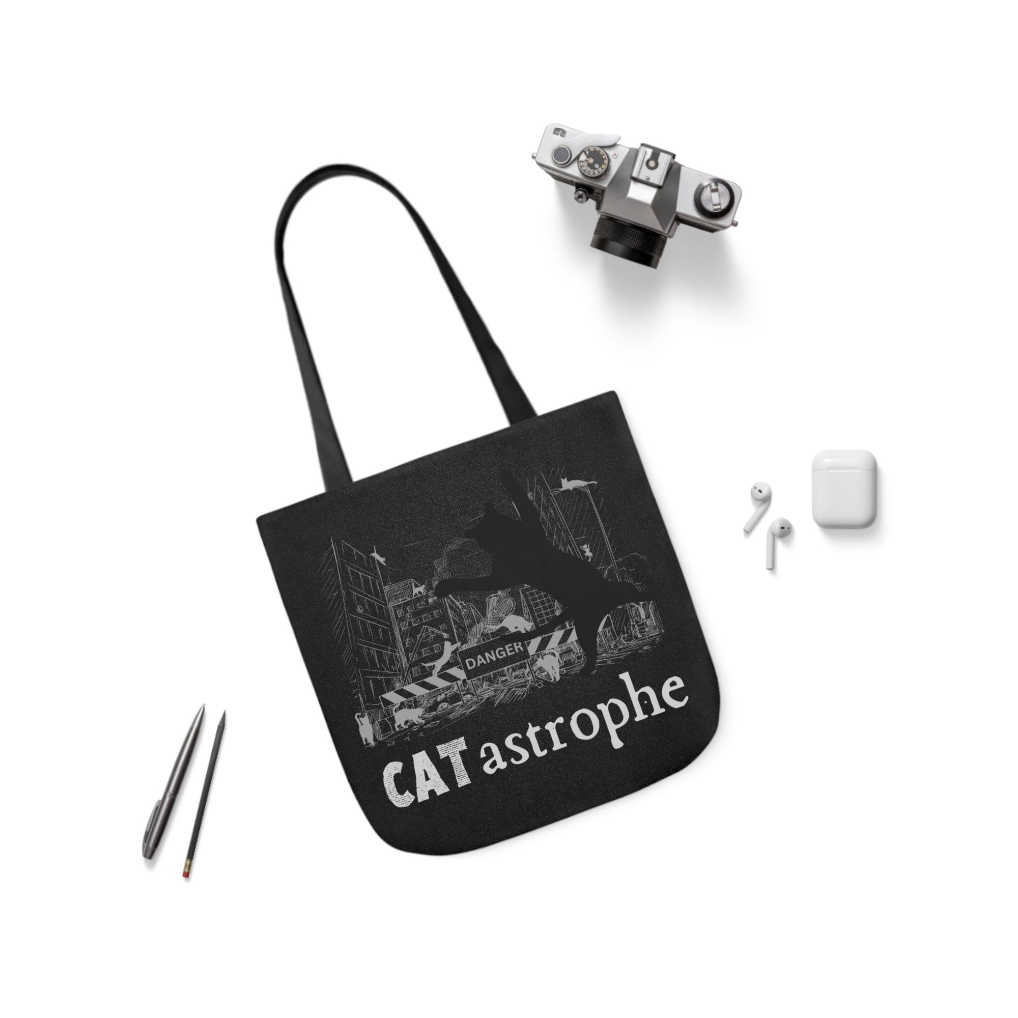 CAT - astrophe Canvas Tote Bag - Accessories - EpiAl's Shop