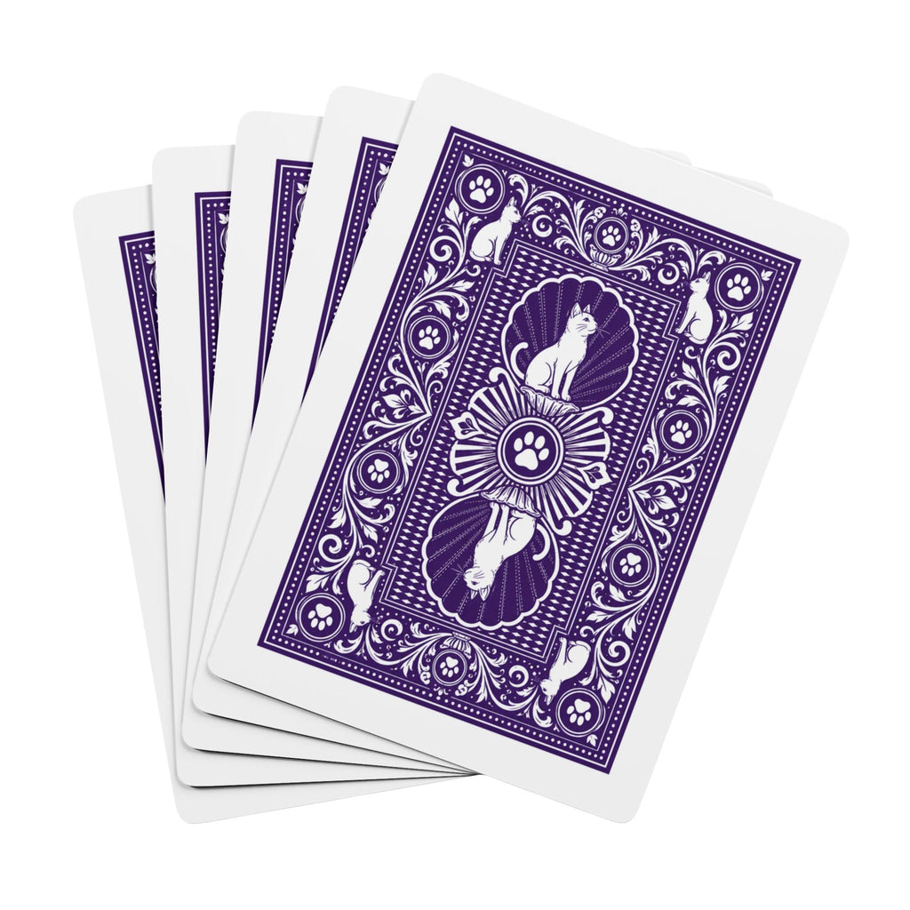 Cat Authority Playing Cards – Purple Paw Deck | Premium Poker Cards - Toys & Games, Playing Cards - EpiAl's Shop