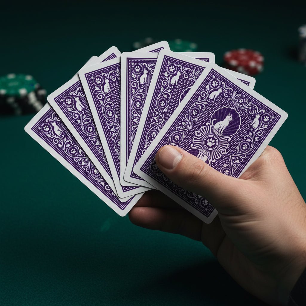 Cat Authority Playing Cards – Purple Paw Deck | Premium Poker Cards - Toys & Games, Playing Cards - EpiAl's Shop