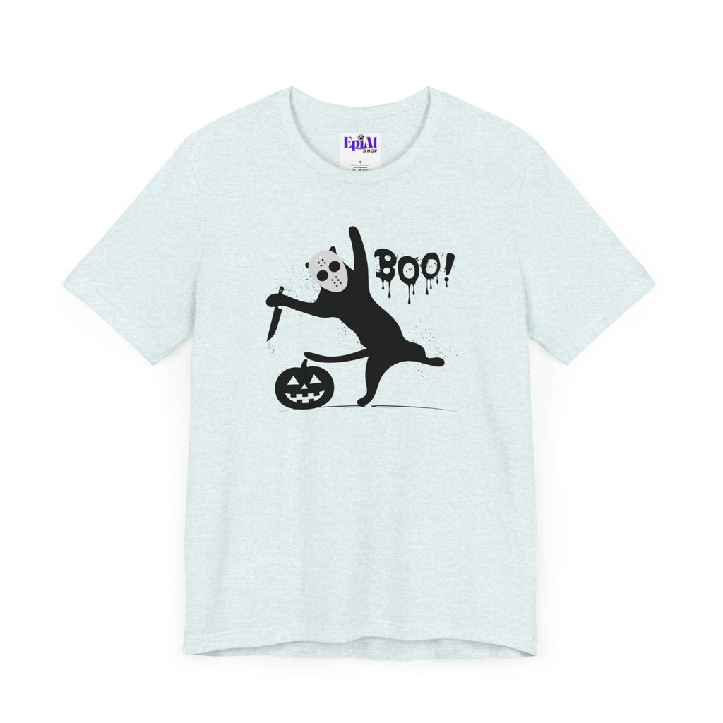 Cat Boo Unisex Jersey Short Sleeve Tee - T - Shirt - Epileptic Al’s Shop