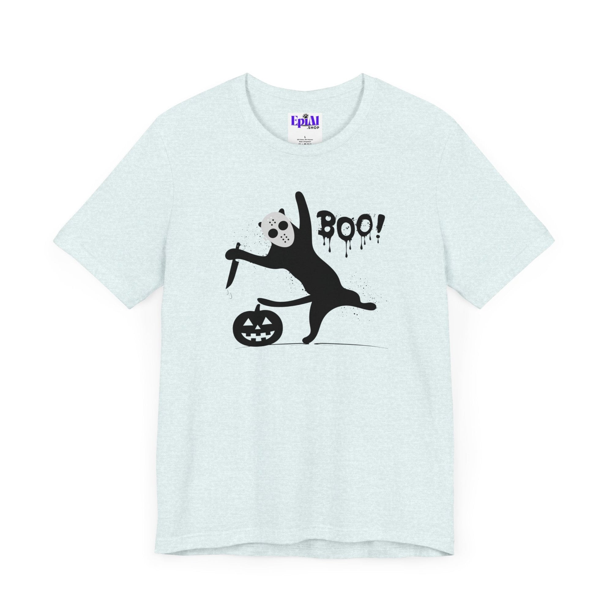 Cat Boo Unisex Jersey Short Sleeve Tee - T - Shirt - Epileptic Al’s Shop