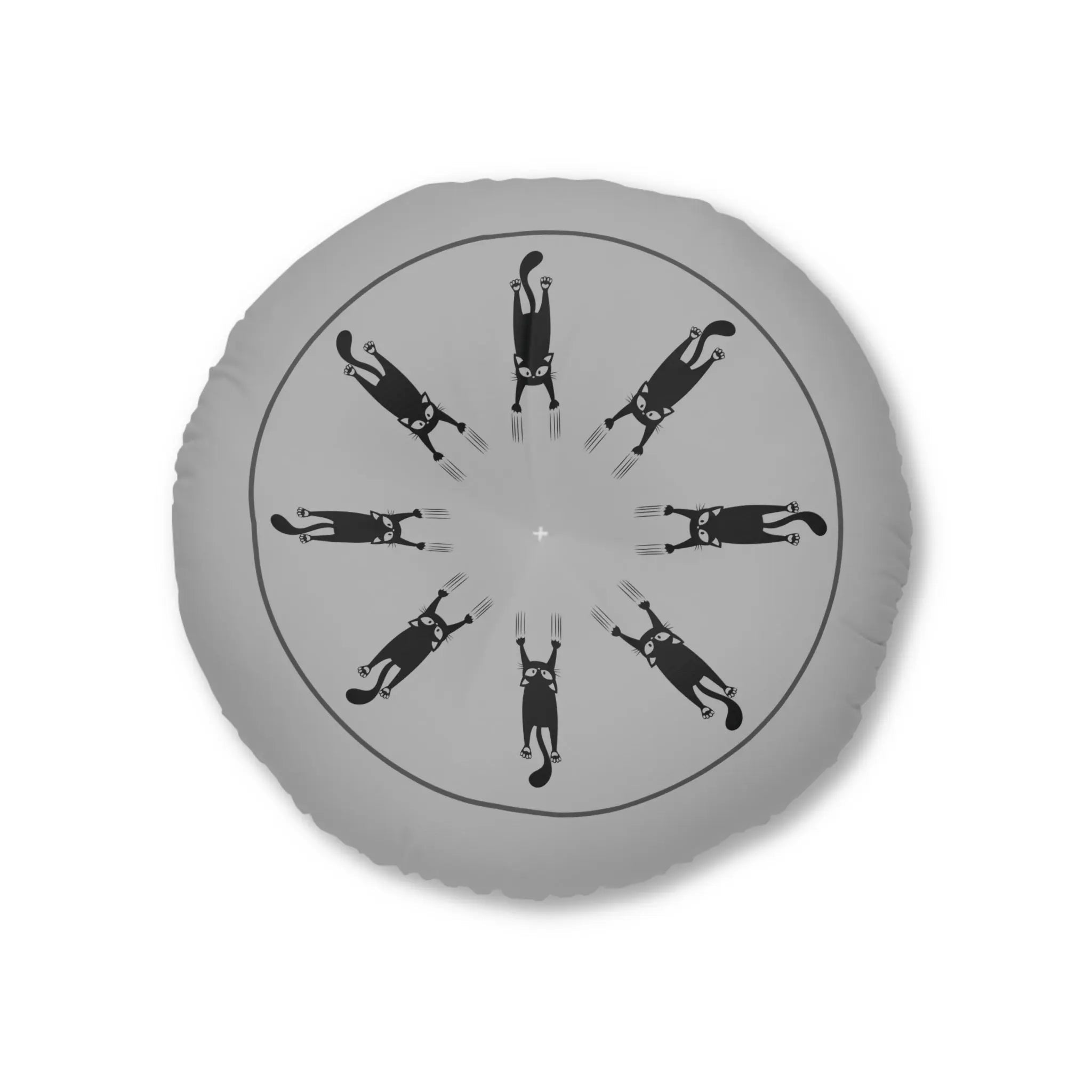 Cat Clawed Tufted Floor Pillow, Round - Decor, Home, Pillows - EpiAl's Shop