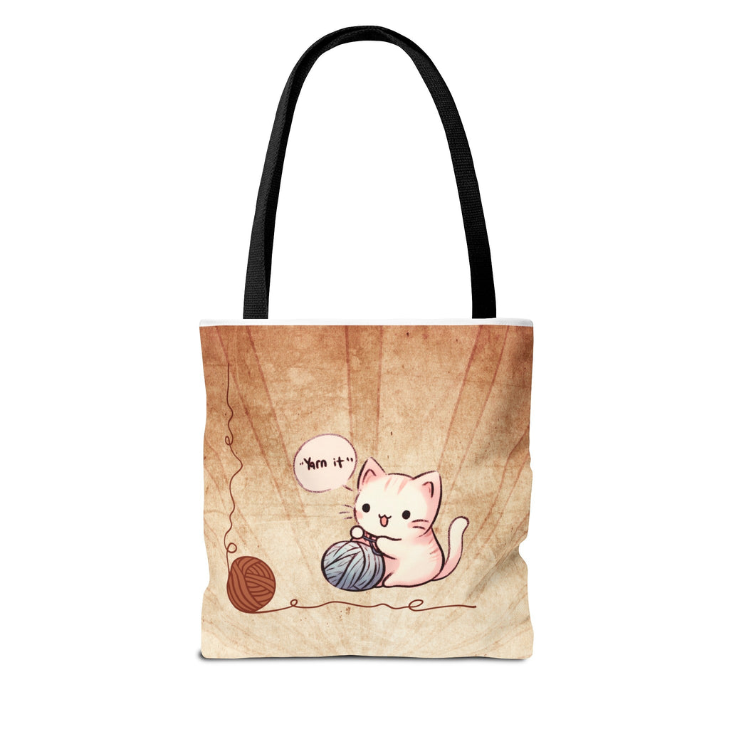 Cat Crafter's Tote Bag - Bags - Epileptic Al’s Shop