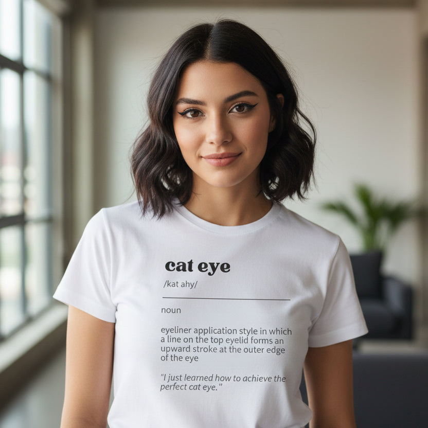 Cat Eye Definition Women's Softstyle Tee - T - Shirt - Epileptic Al’s Shop