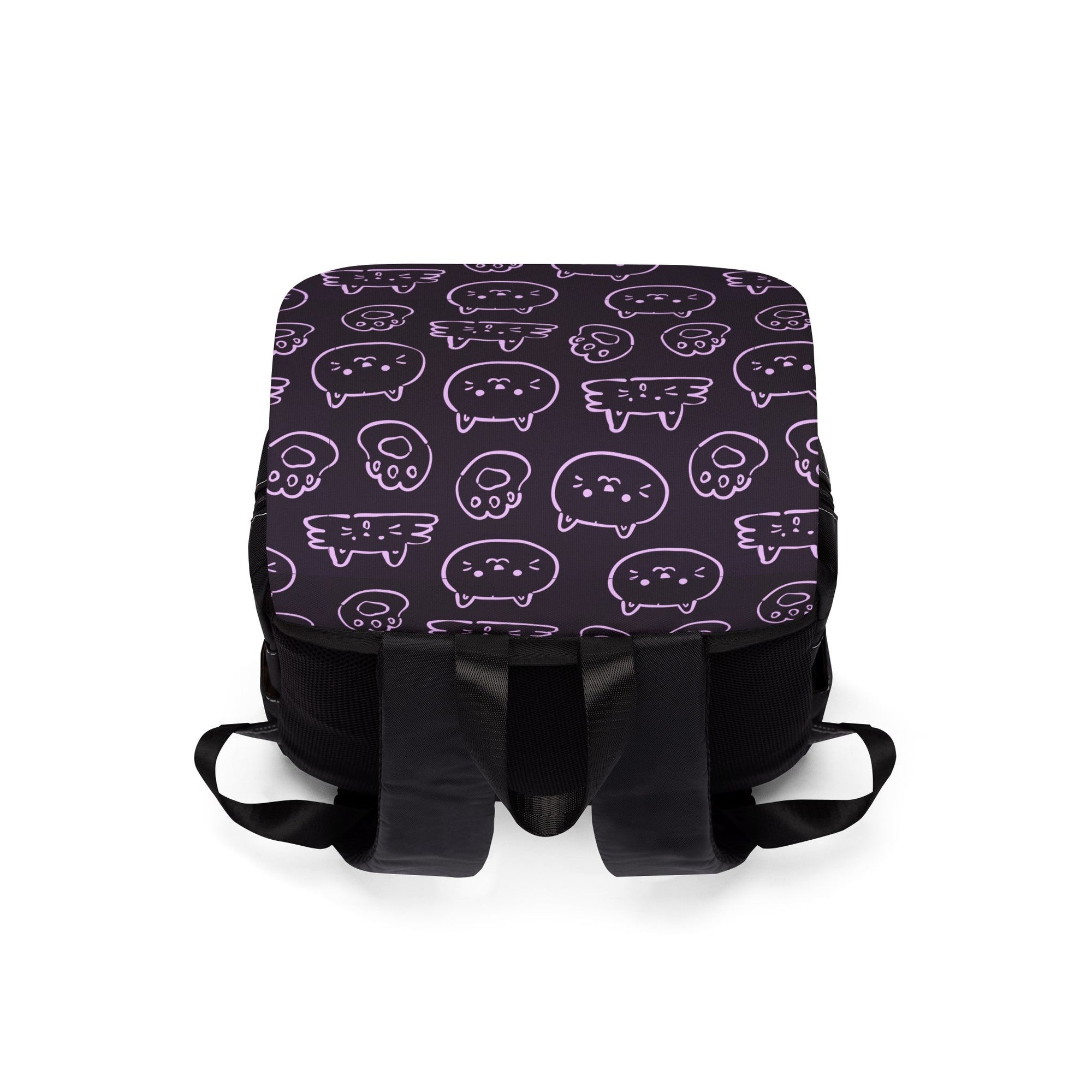 Cat Faces Unisex Casual Shoulder Backpack - Bags - Epileptic Al’s Shop