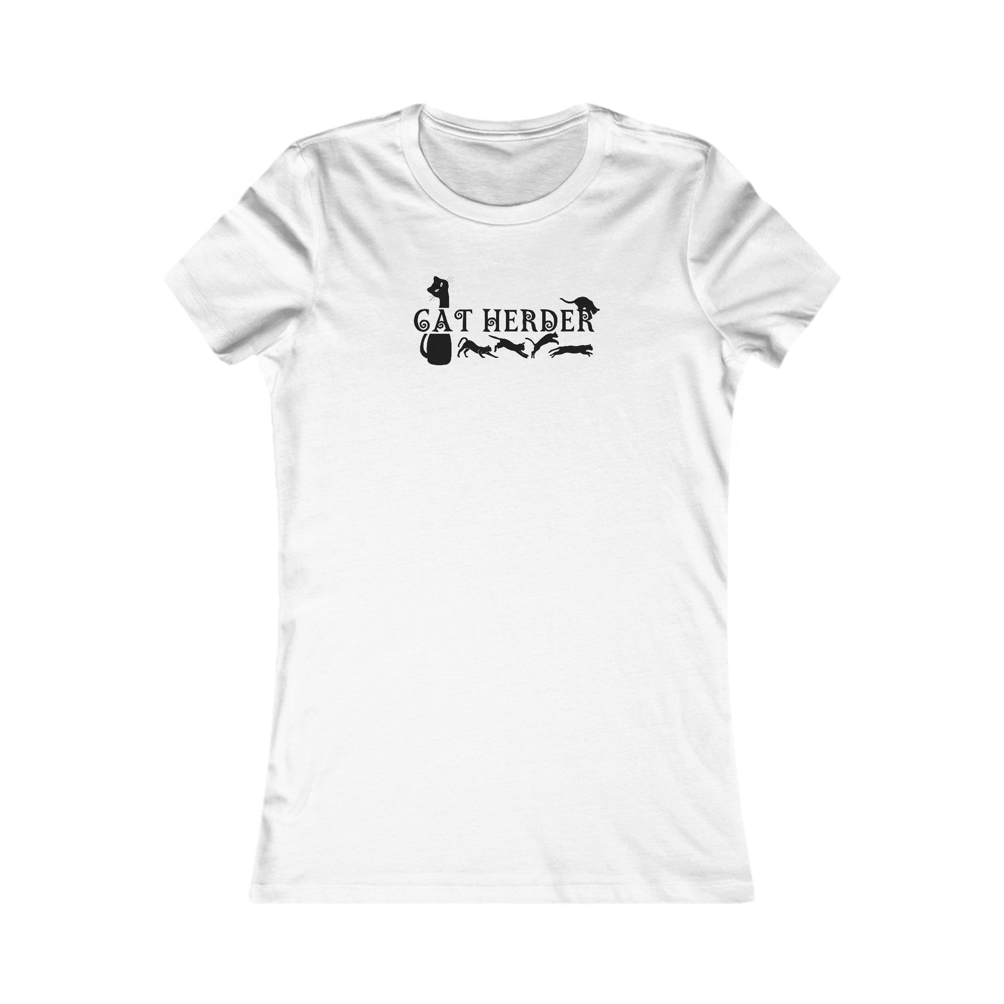 Cat Herder Women's Favorite Tee - T - Shirt - Epileptic Al’s Shop