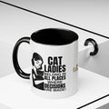 Cat Ladies Belong Accent Mug - Drinkware, Coffee Mugs - EpiAl's Shop