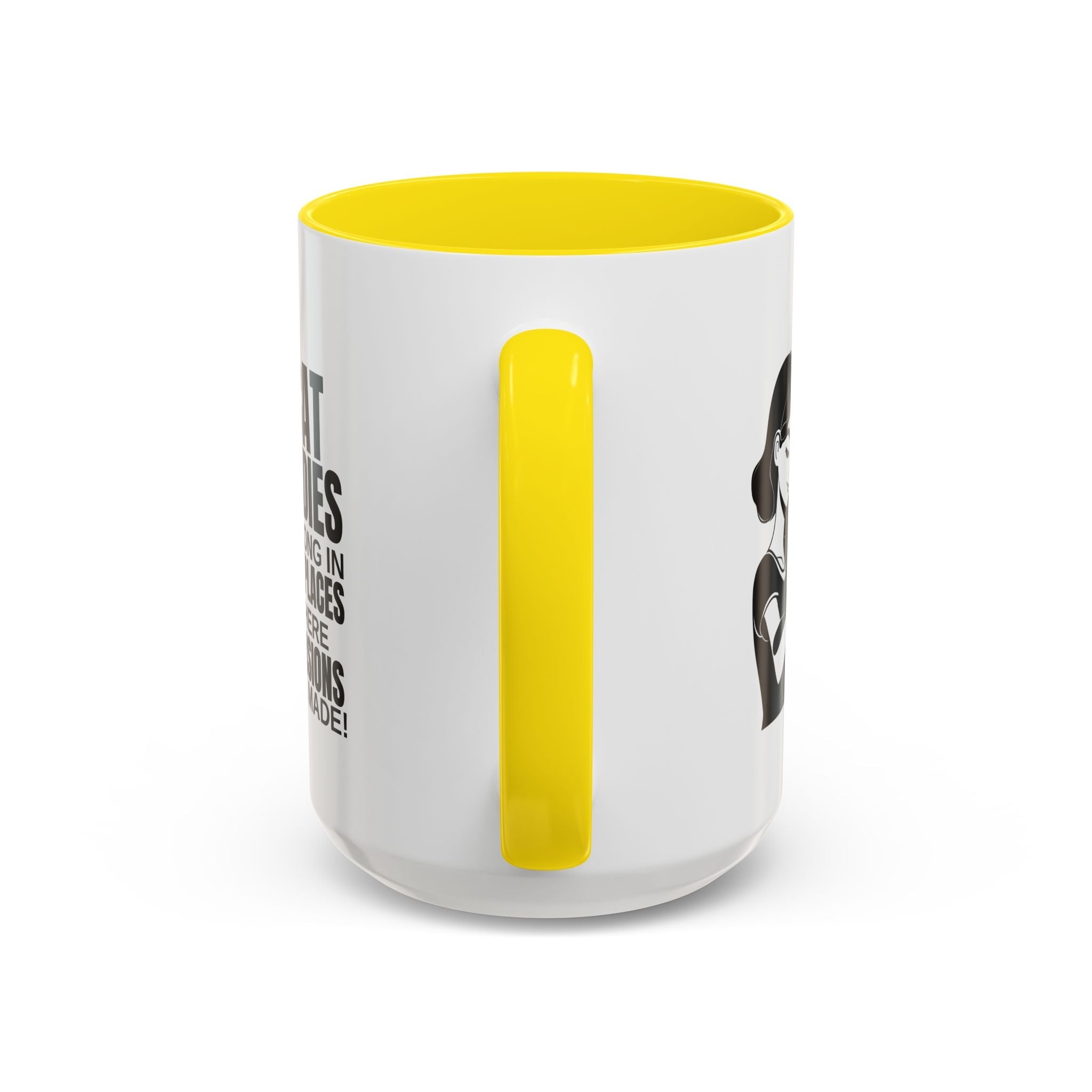 Cat Ladies Belong Accent Mug - Drinkware, Coffee Mugs - EpiAl's Shop