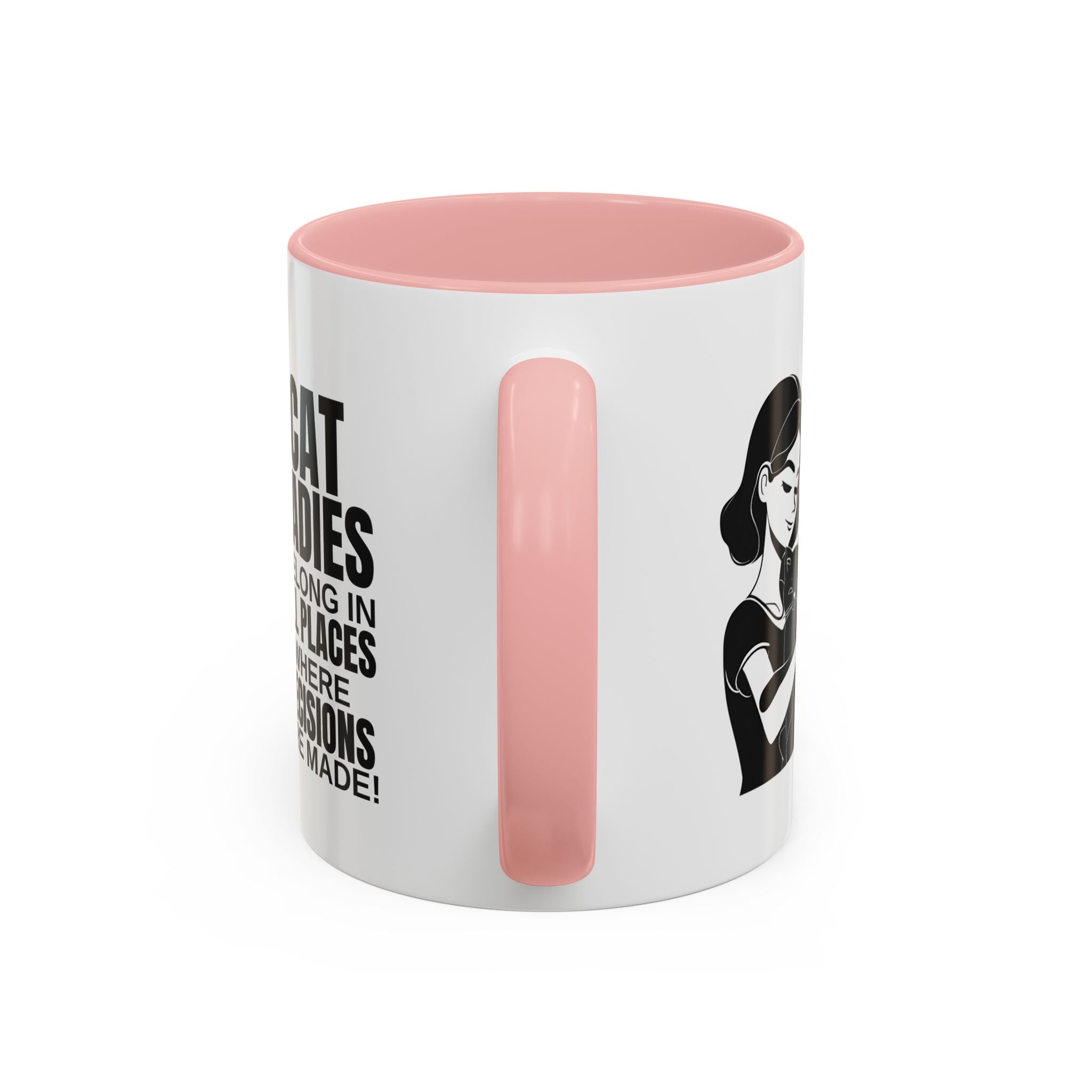 Cat Ladies Belong Accent Mug - Drinkware, Coffee Mugs - EpiAl's Shop