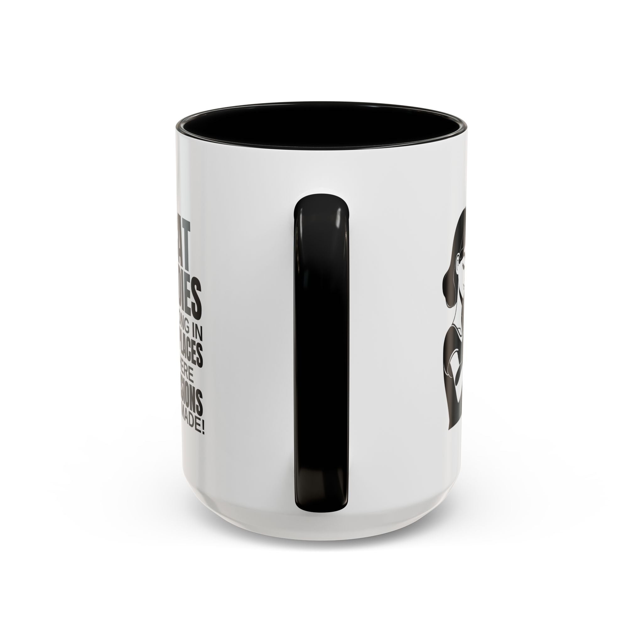 Cat Ladies Belong Accent Mug - Drinkware, Coffee Mugs - EpiAl's Shop