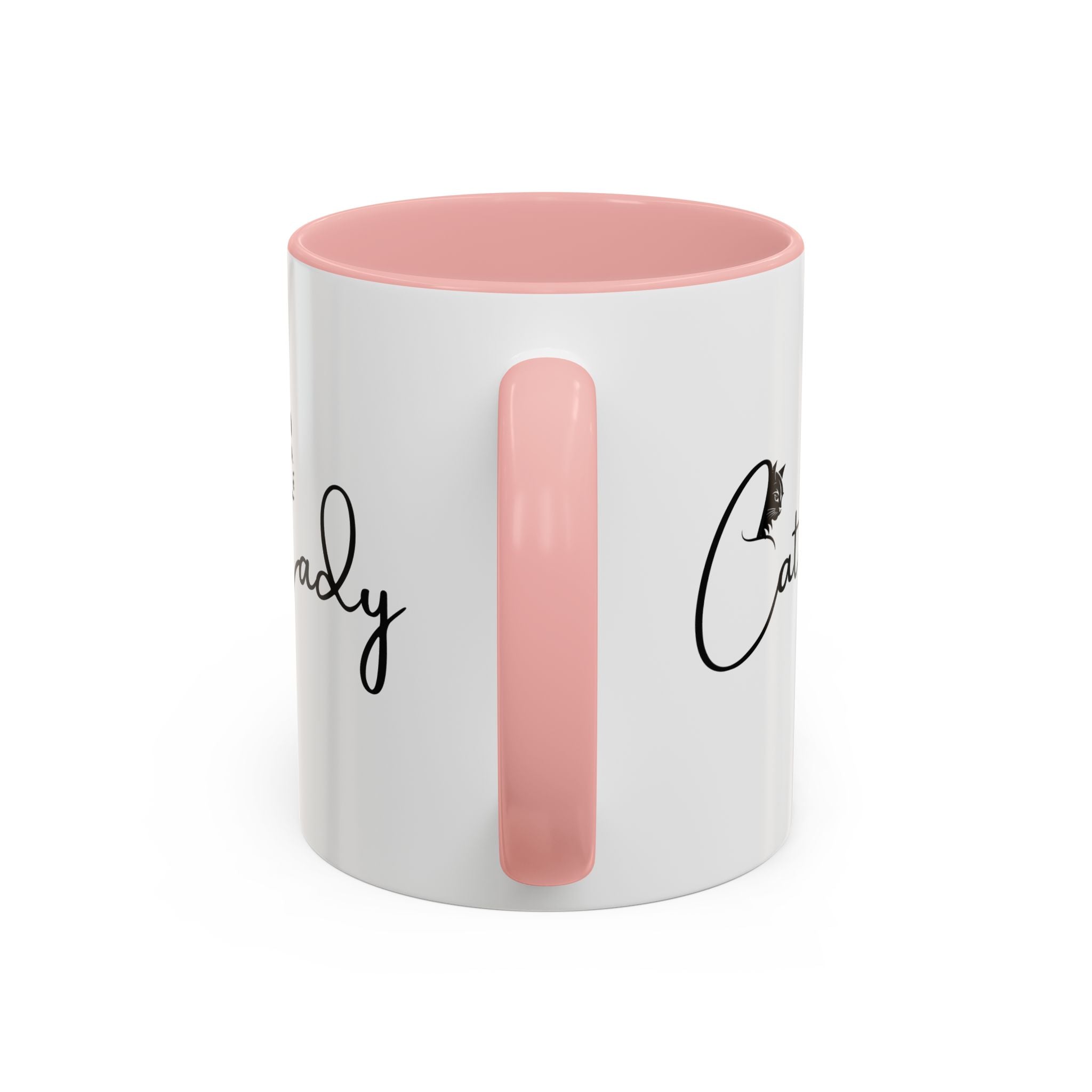 Cat Lady Accent Coffee Mug - Perfect Gift for Cat Lovers - Drinkware, Coffee Mugs - EpiAl's Shop