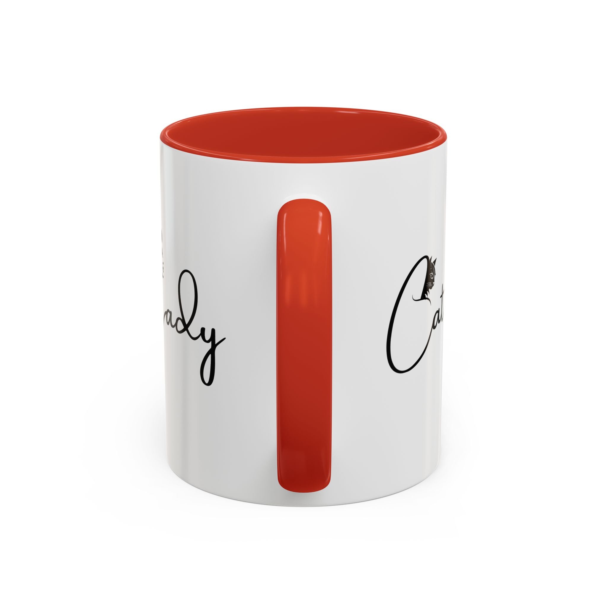 Cat Lady Accent Coffee Mug - Perfect Gift for Cat Lovers - Drinkware, Coffee Mugs - EpiAl's Shop