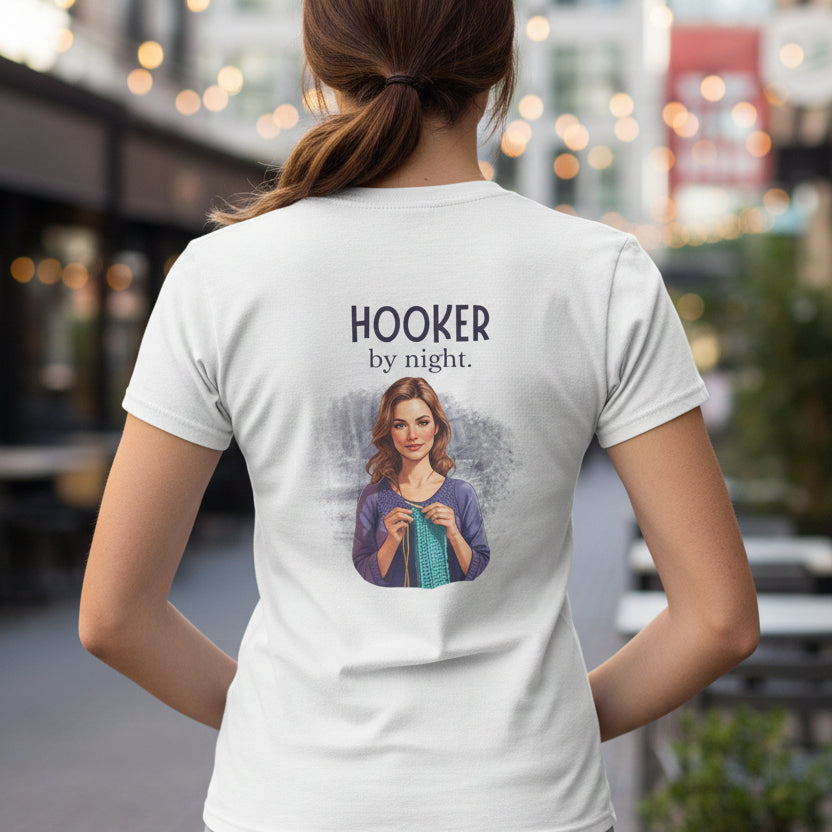 Cat Lady by Day, Hooker by Night Softstyle Tee - Clothing, T-shirts - EpiAl's Shop