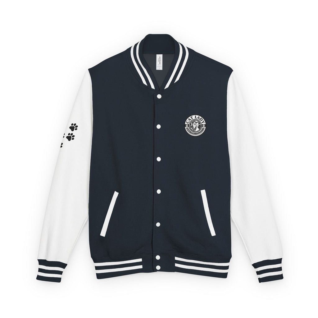 Cat Lady Extraordinaire Colorful Letterman Jacket - Clothing, Coats & Jackets - EpiAl's Shop
