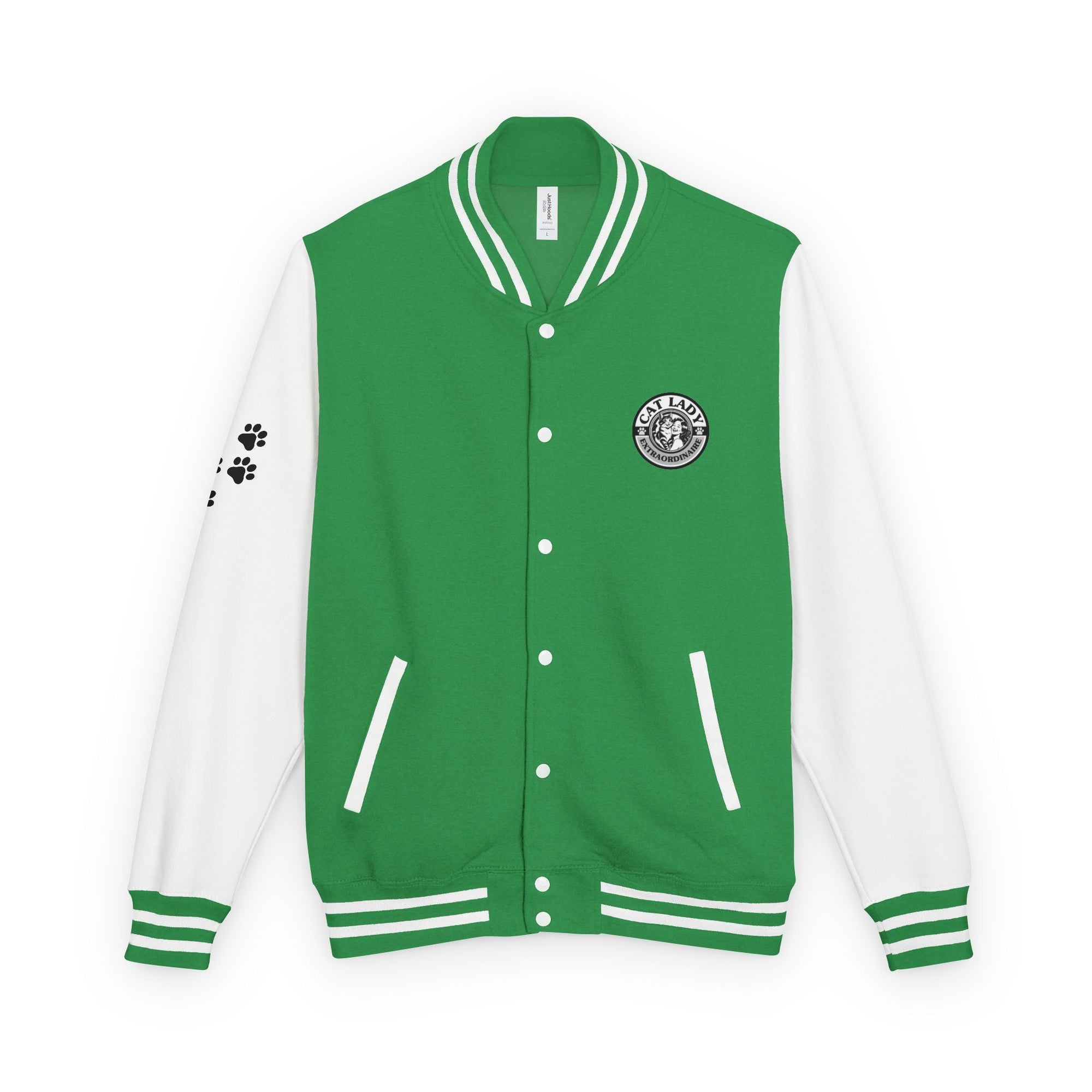 Cat Lady Extraordinaire Colorful Letterman Jacket - Clothing, Coats & Jackets - EpiAl's Shop