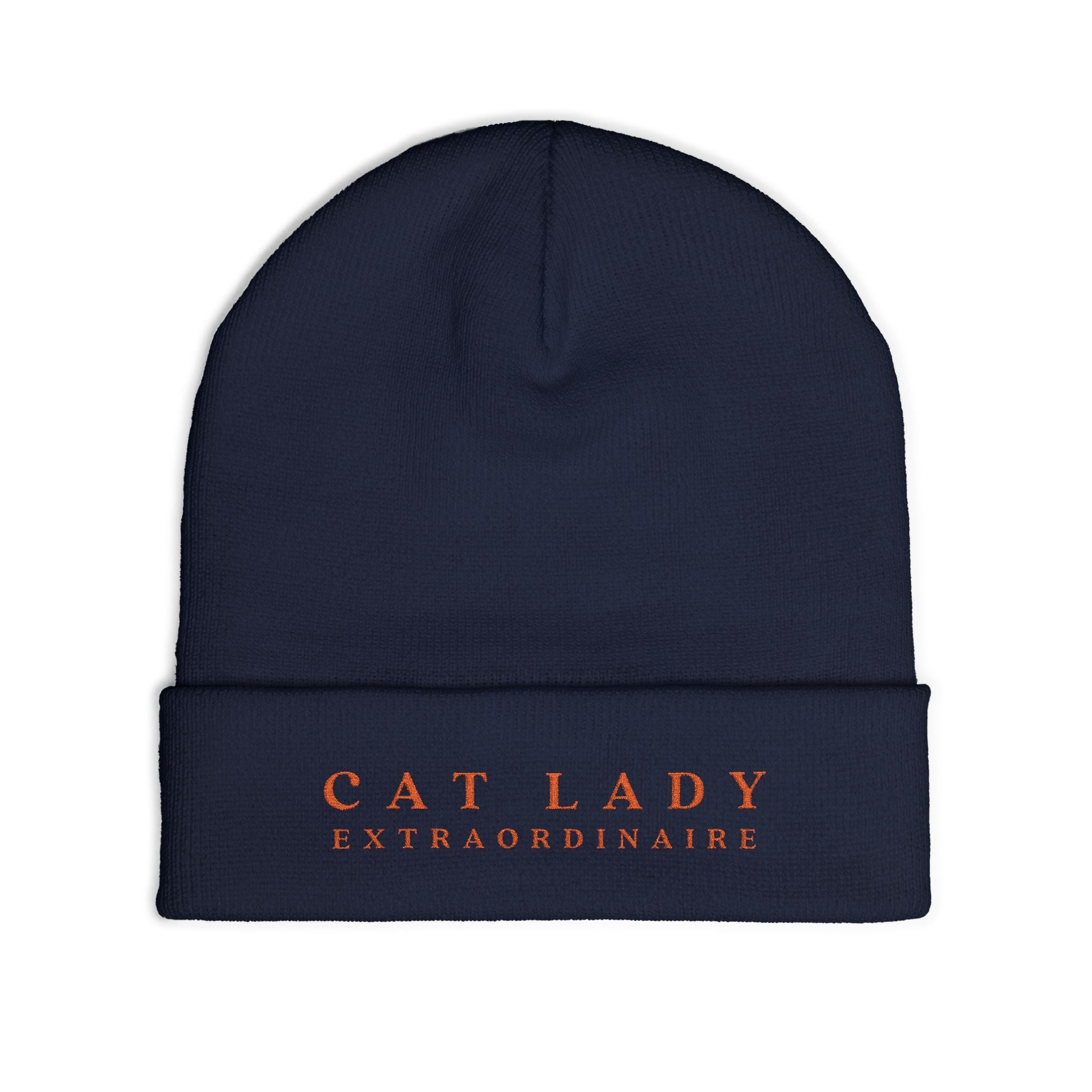 Cat Lady Extraordinaire Knit Beanie, Cozy Winter Hat - Hats, Beanie - EpiAl's Shop