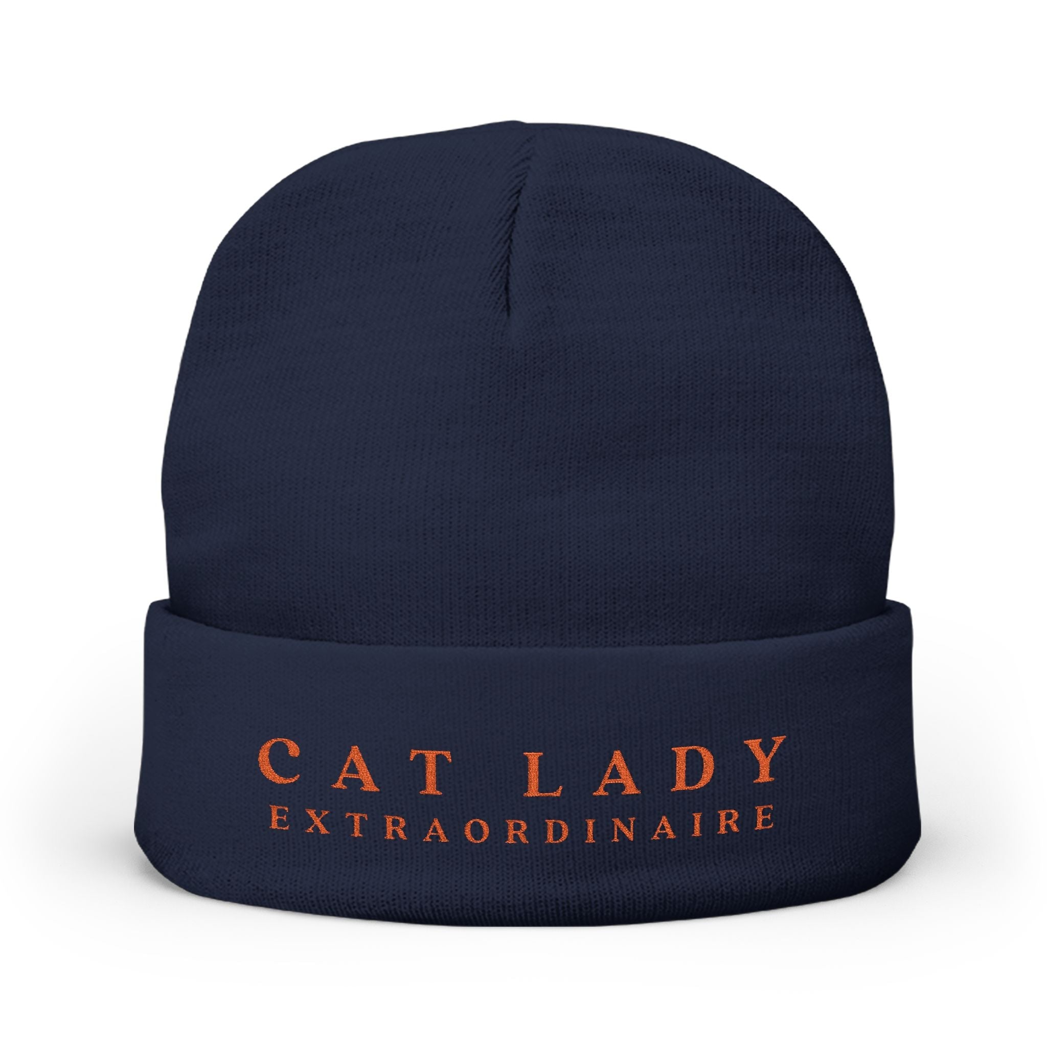 Cat Lady Extraordinaire Knit Beanie, Cozy Winter Hat - Hats, Beanie - EpiAl's Shop