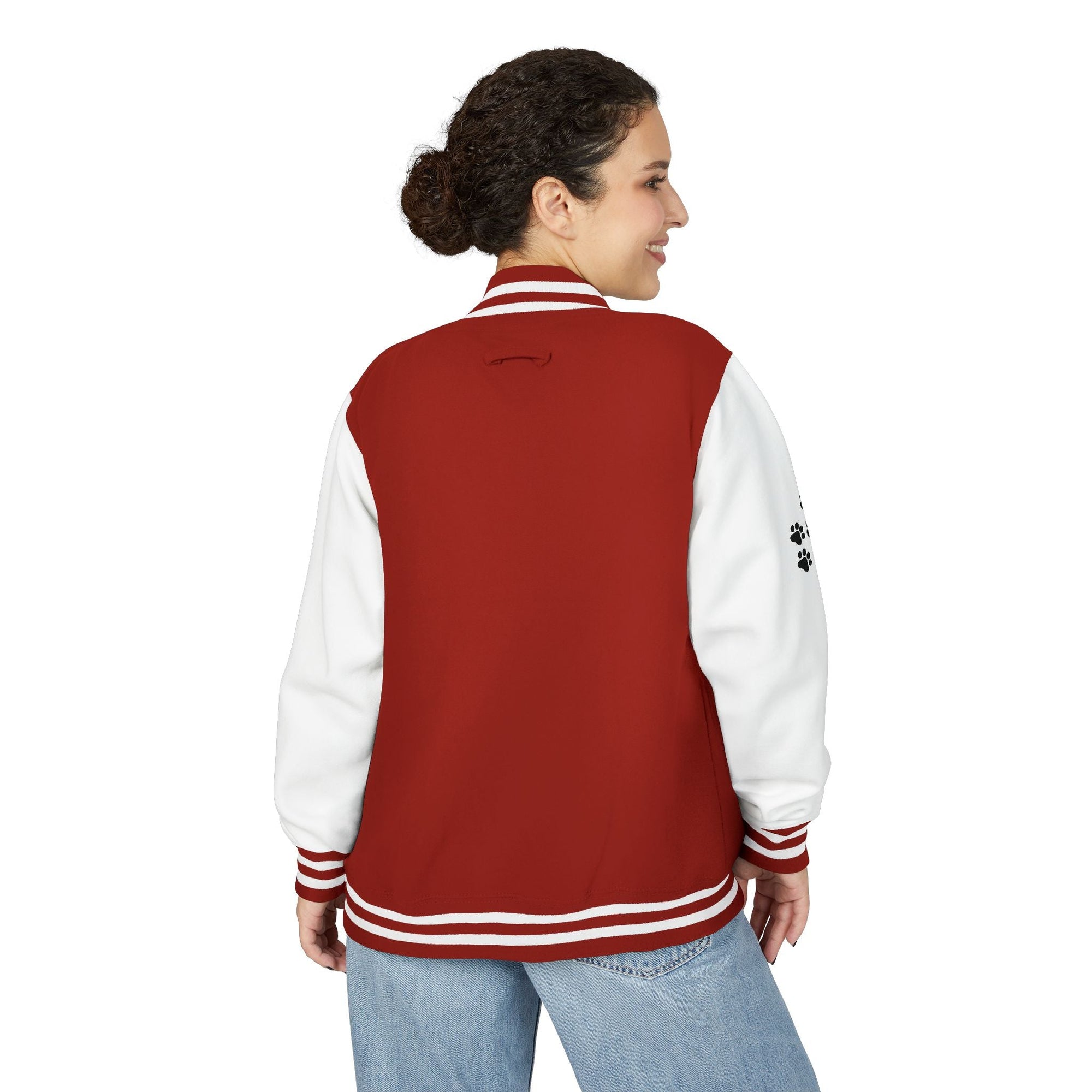 Cat Lady Hanging in There Colorful Letterman Jacket - Clothing, Coats & Jackets - EpiAl's Shop