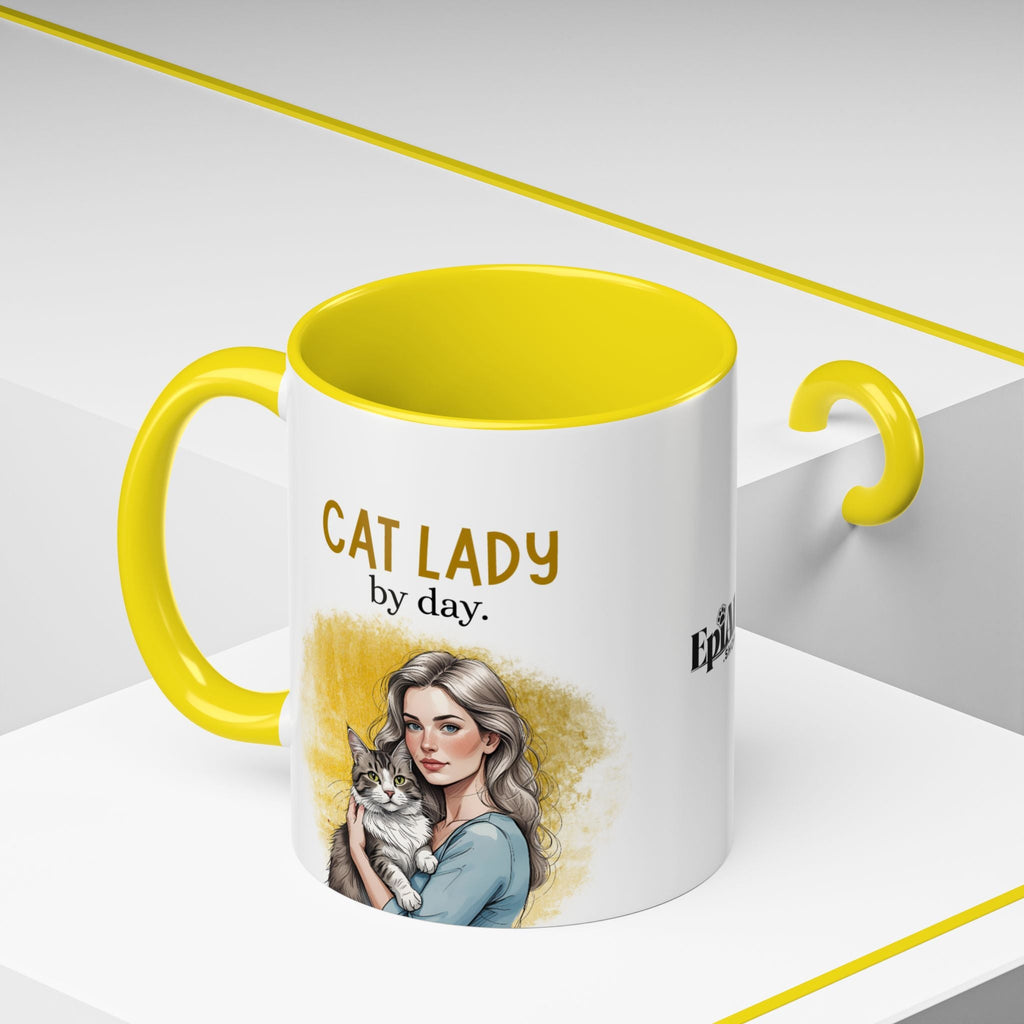 Cat Lady Hooker Funny Coffee Mug - Drinkware, Coffee Mugs - EpiAl's Shop