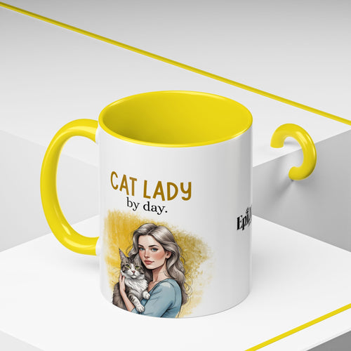 Cat Lady Hooker Funny Coffee Mug - Drinkware, Coffee Mugs - EpiAl's Shop
