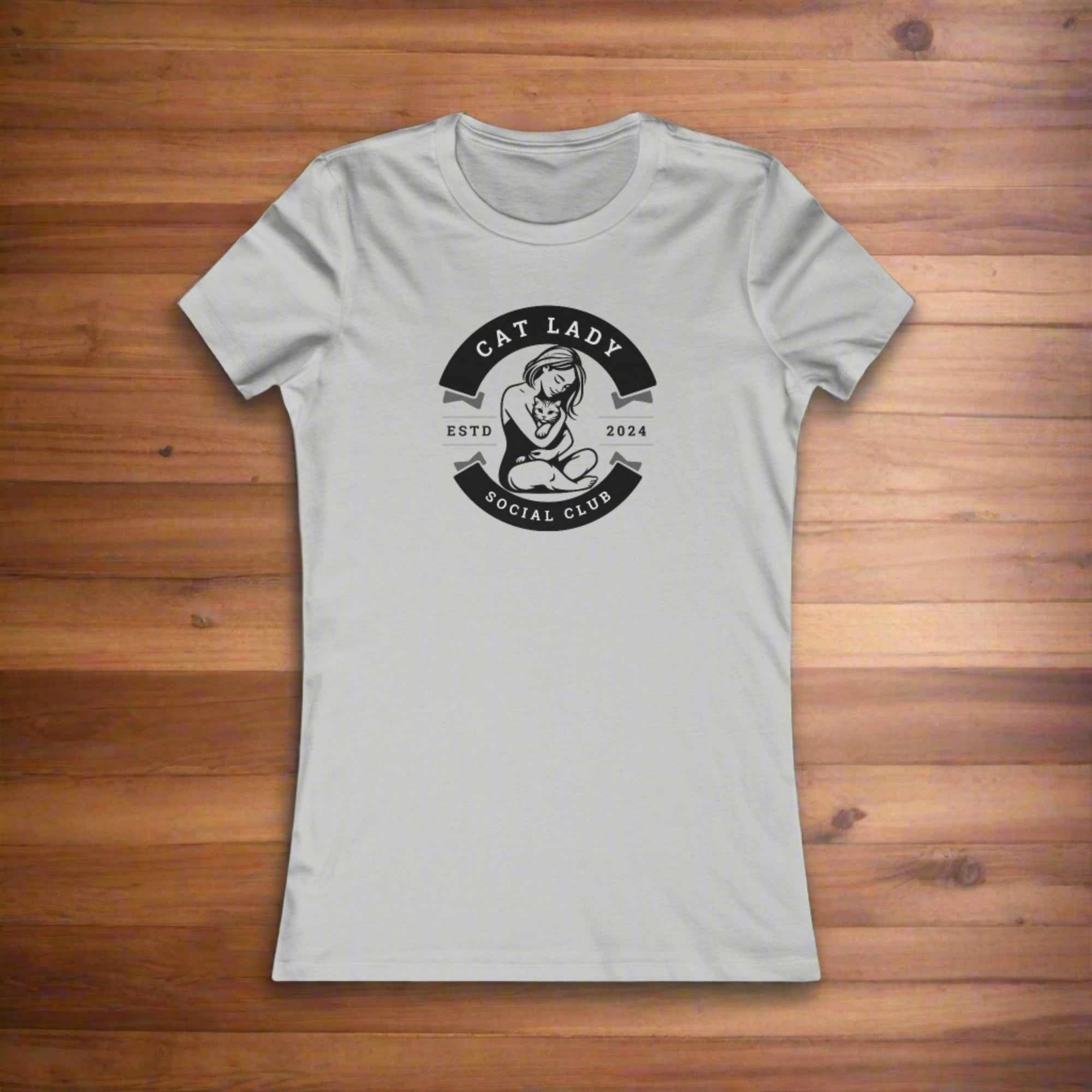 Cat Lady Social Club Women's Favorite Tee - T - Shirt - Epileptic Al’s Shop