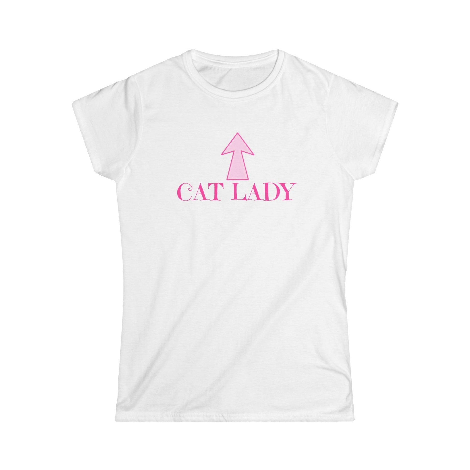 Cat Lady Softstyle Tee - T - Shirt - Epileptic Al’s Shop