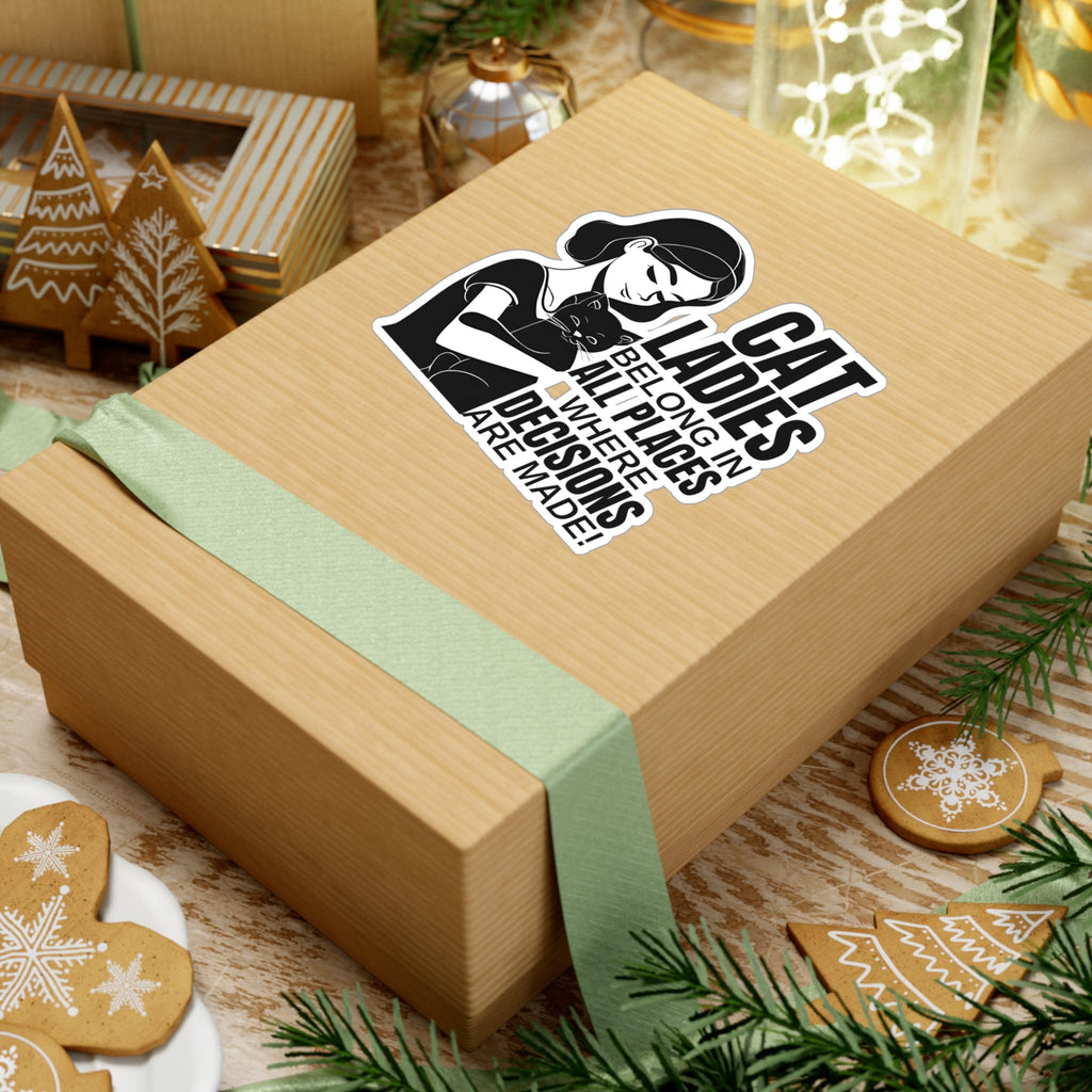 Cat Lady Vinyl Decal for Cat Lovers - Paper Products, Stickers - EpiAl's Shop