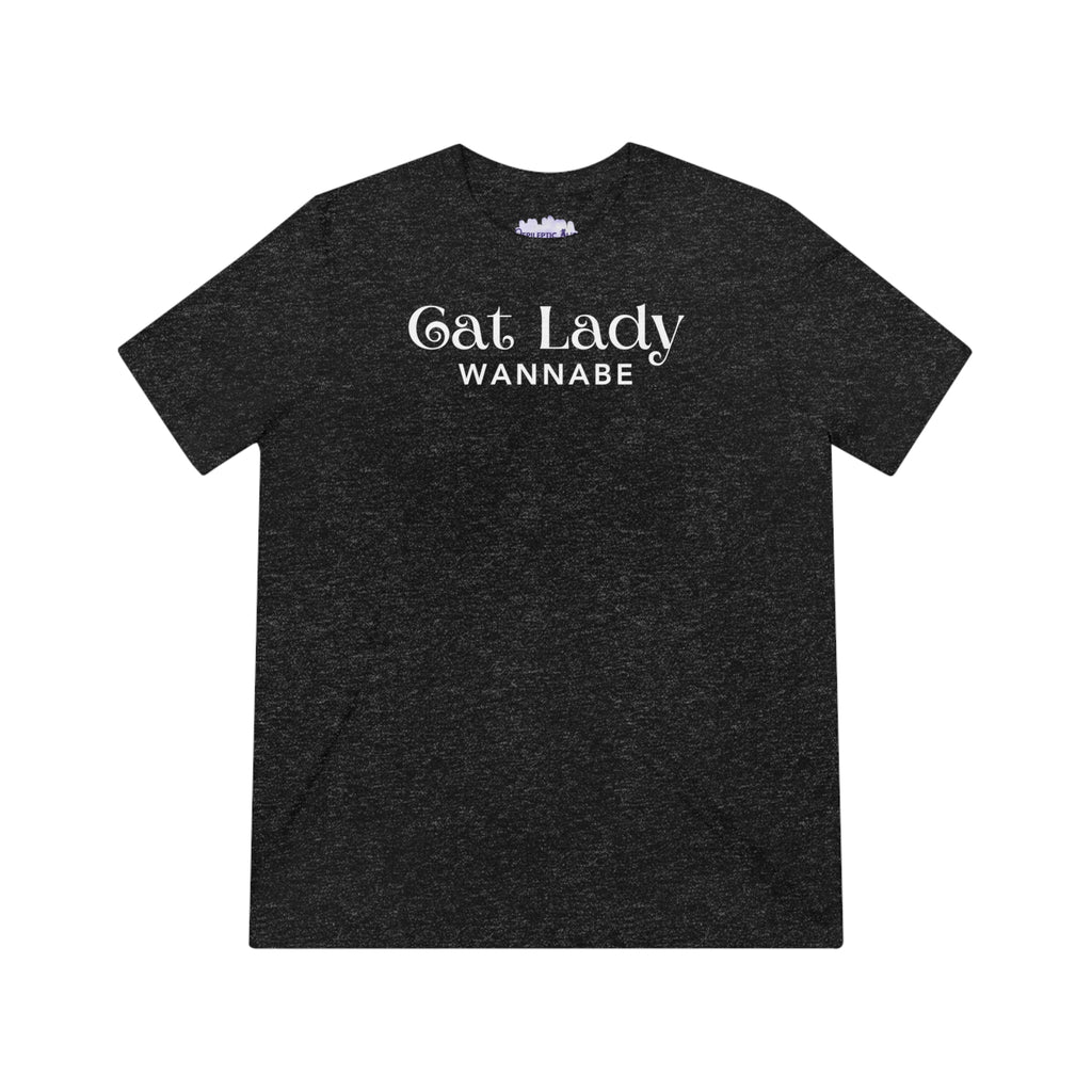 Cat Lady Wannabe Triblend Tee - T - Shirt - Epileptic Al’s Shop