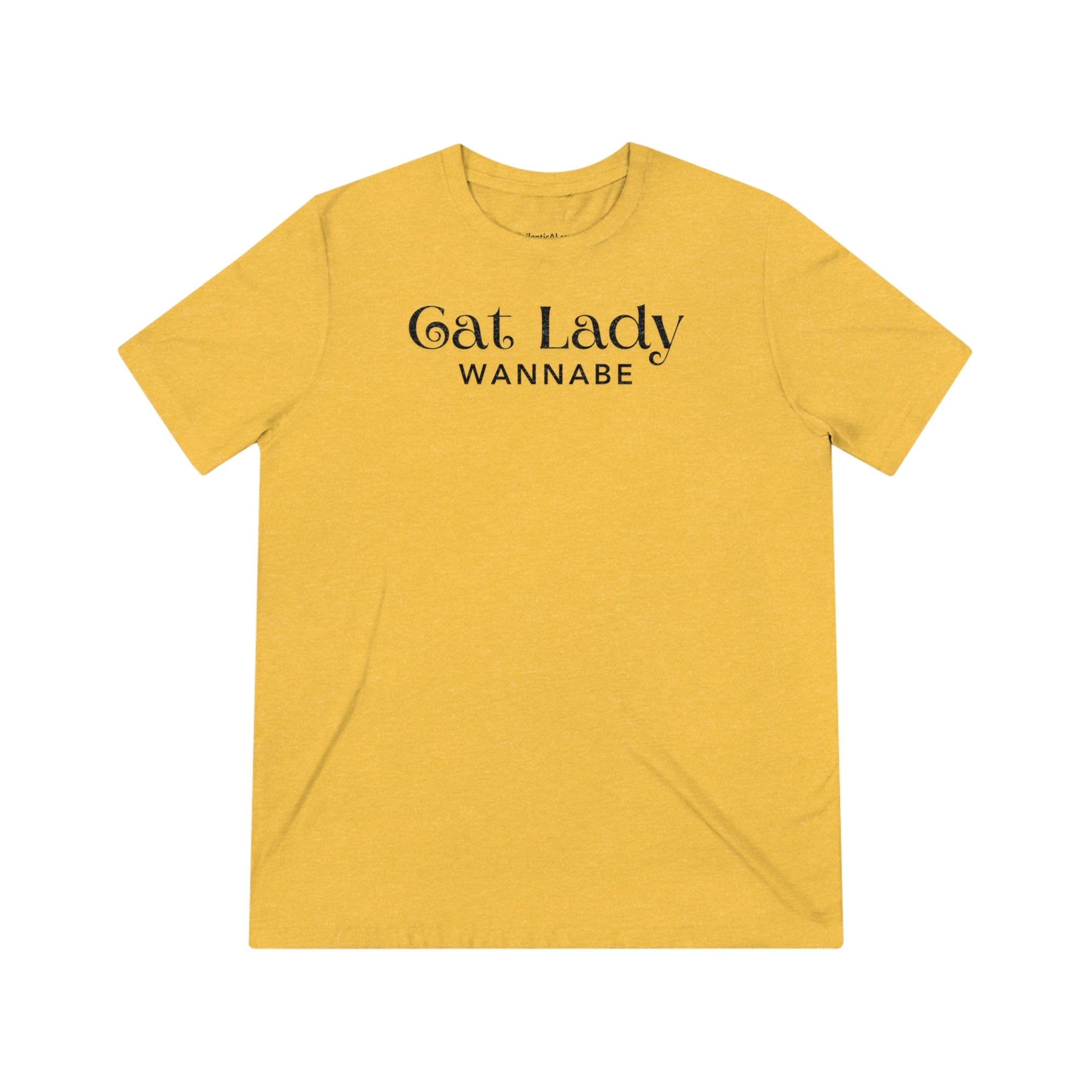Cat Lady Wannabe Triblend Tee - T - Shirt - Epileptic Al’s Shop