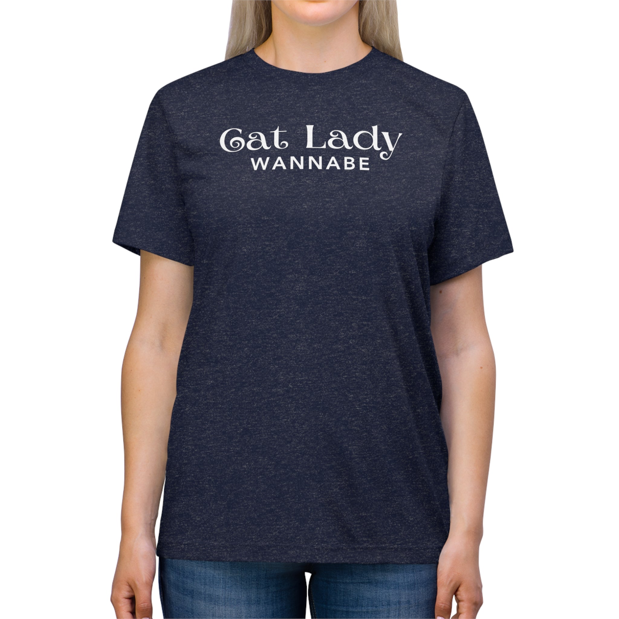 Cat Lady Wannabe Triblend Tee - T - Shirt - Epileptic Al’s Shop