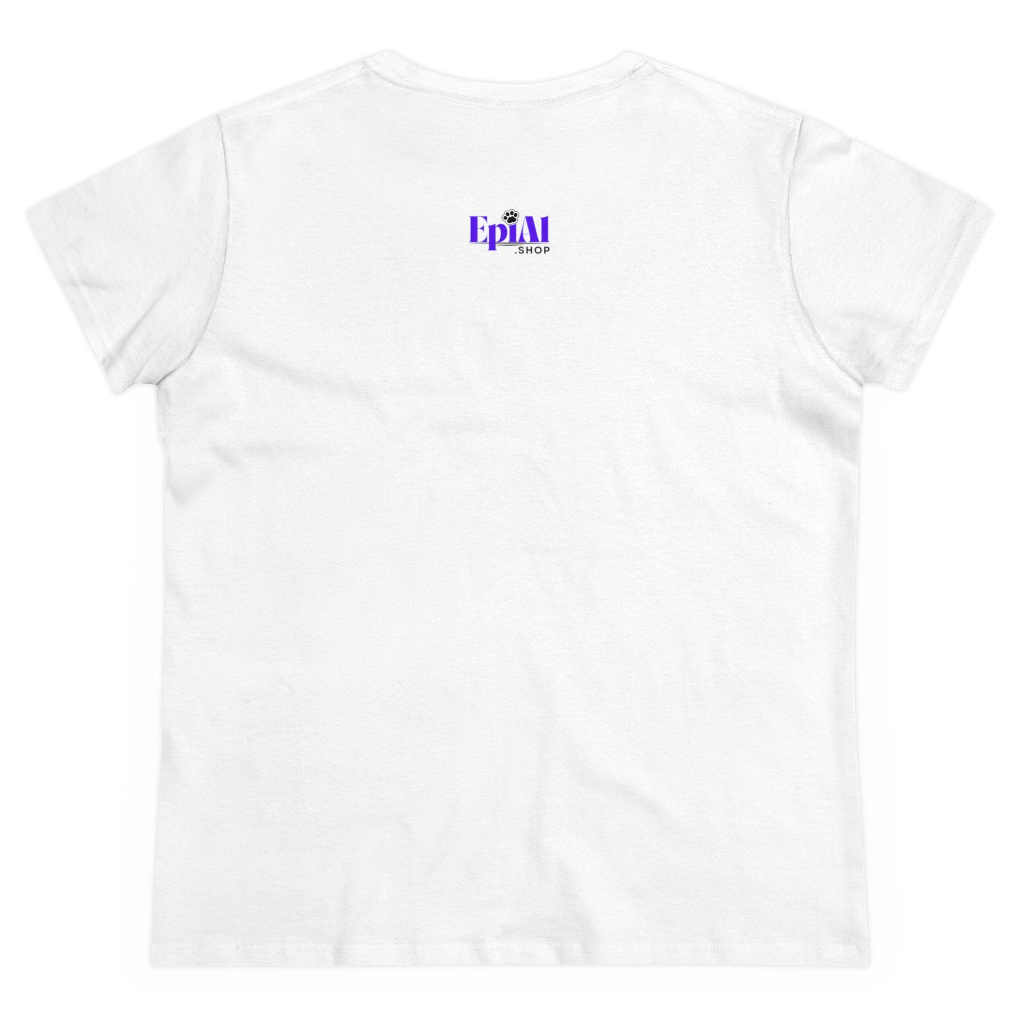 Cat Lady Women's Midweight Cotton Tee - T - Shirt - Epileptic Al’s Shop
