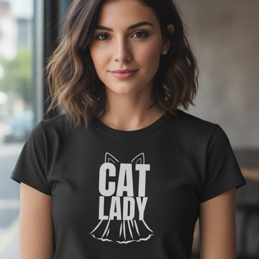 Cat Lady Women's Tee - Clothing, T-shirts - EpiAl's Shop