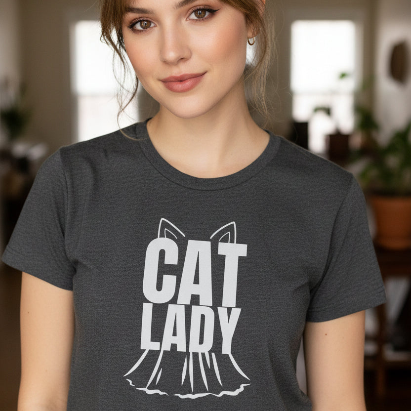 Cat Lady Women's Tee - Clothing, T-shirts - EpiAl's Shop