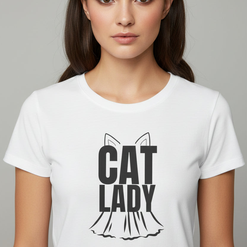 Cat Lady Women's Tee - Clothing, T-shirts - EpiAl's Shop