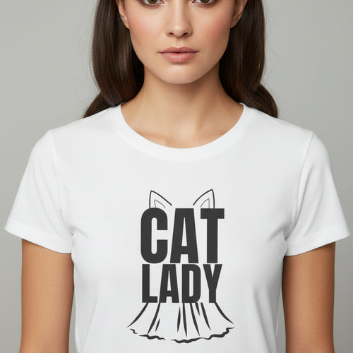 Cat Lady Women's Tee - Clothing, T-shirts - EpiAl's Shop