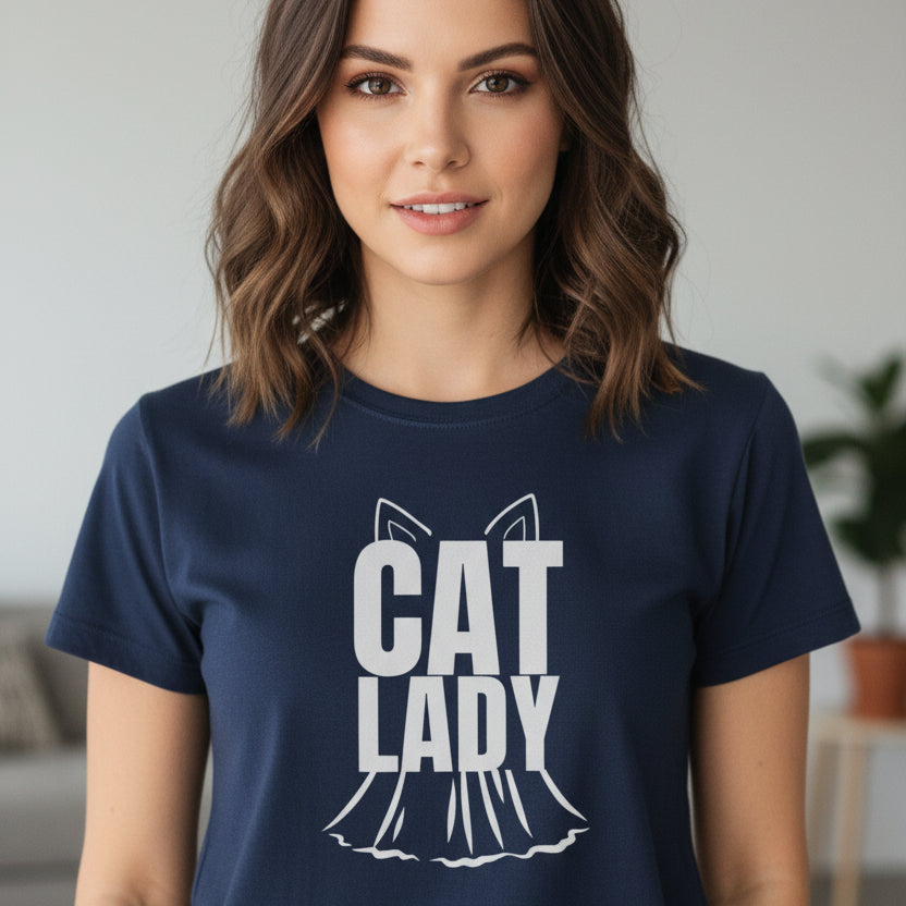 Cat Lady Women's Tee - Clothing, T-shirts - EpiAl's Shop