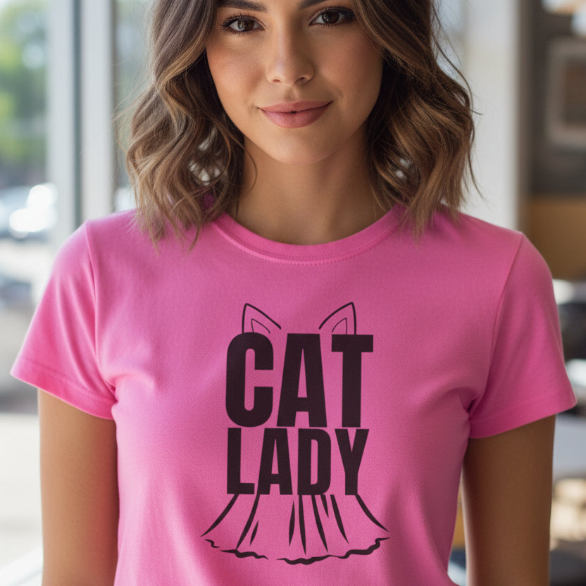 Cat Lady Women's Tee - Clothing, T-shirts - EpiAl's Shop