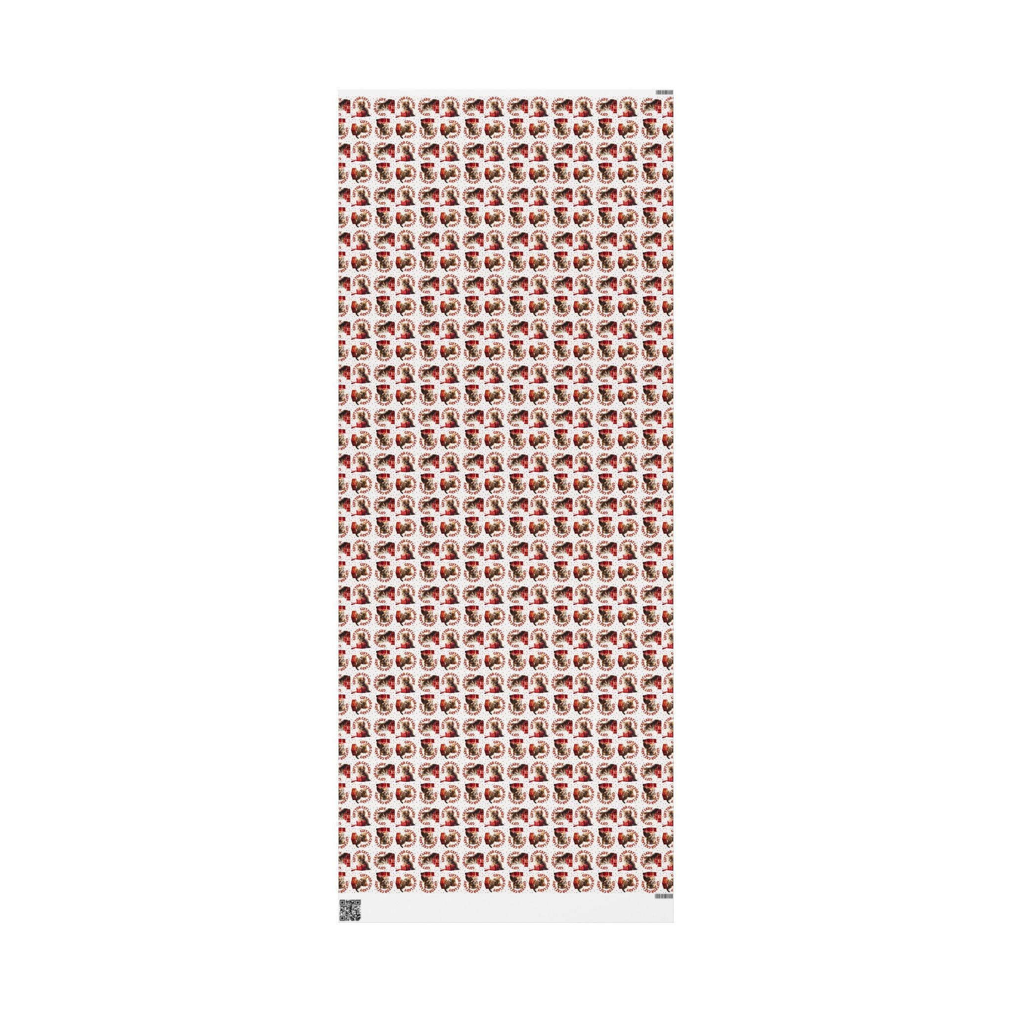 Cat Lady Wrapping Paper for Gifts - Paper Products, Gift Wrapping Paper - EpiAl's Shop