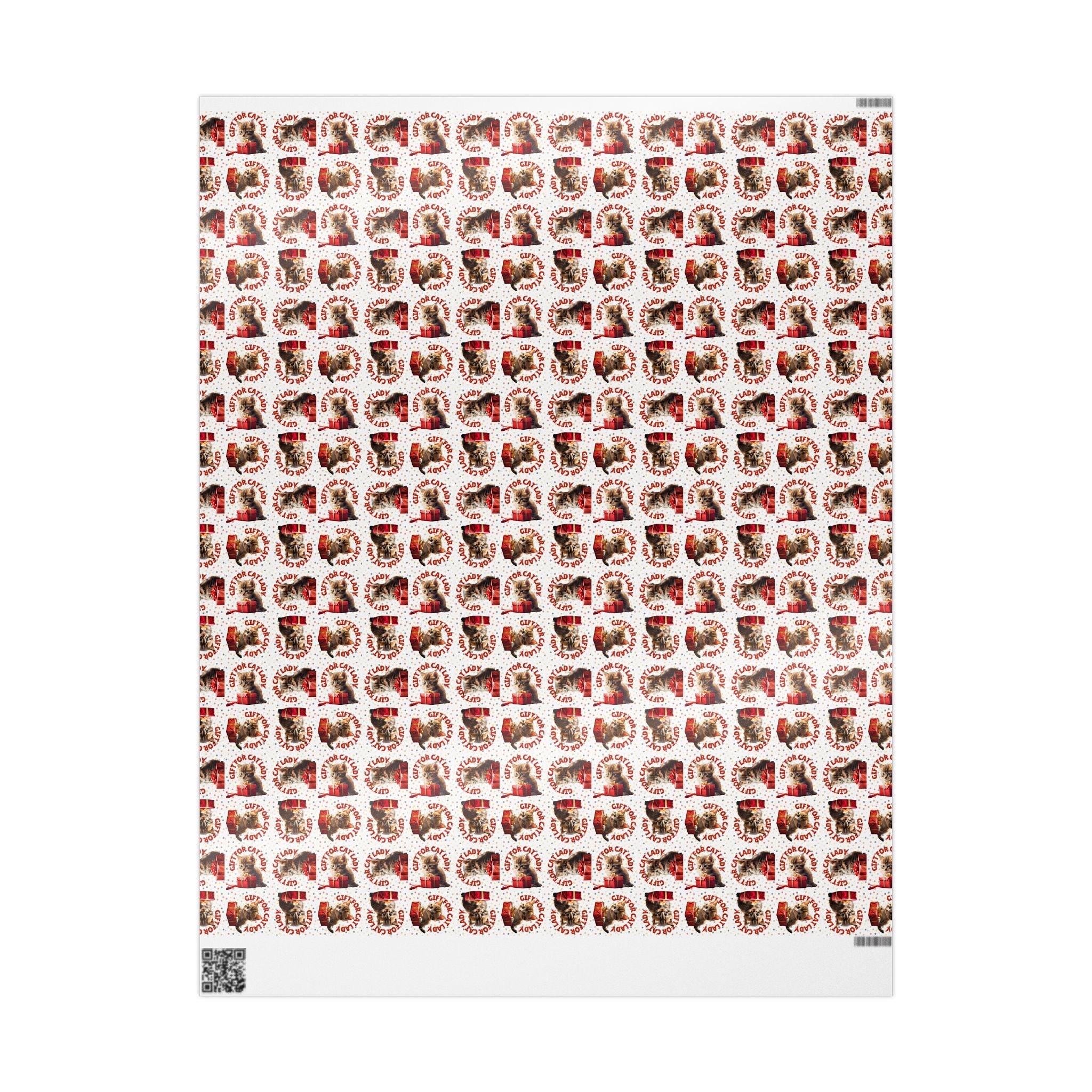 Cat Lady Wrapping Paper for Gifts - Paper Products, Gift Wrapping Paper - EpiAl's Shop