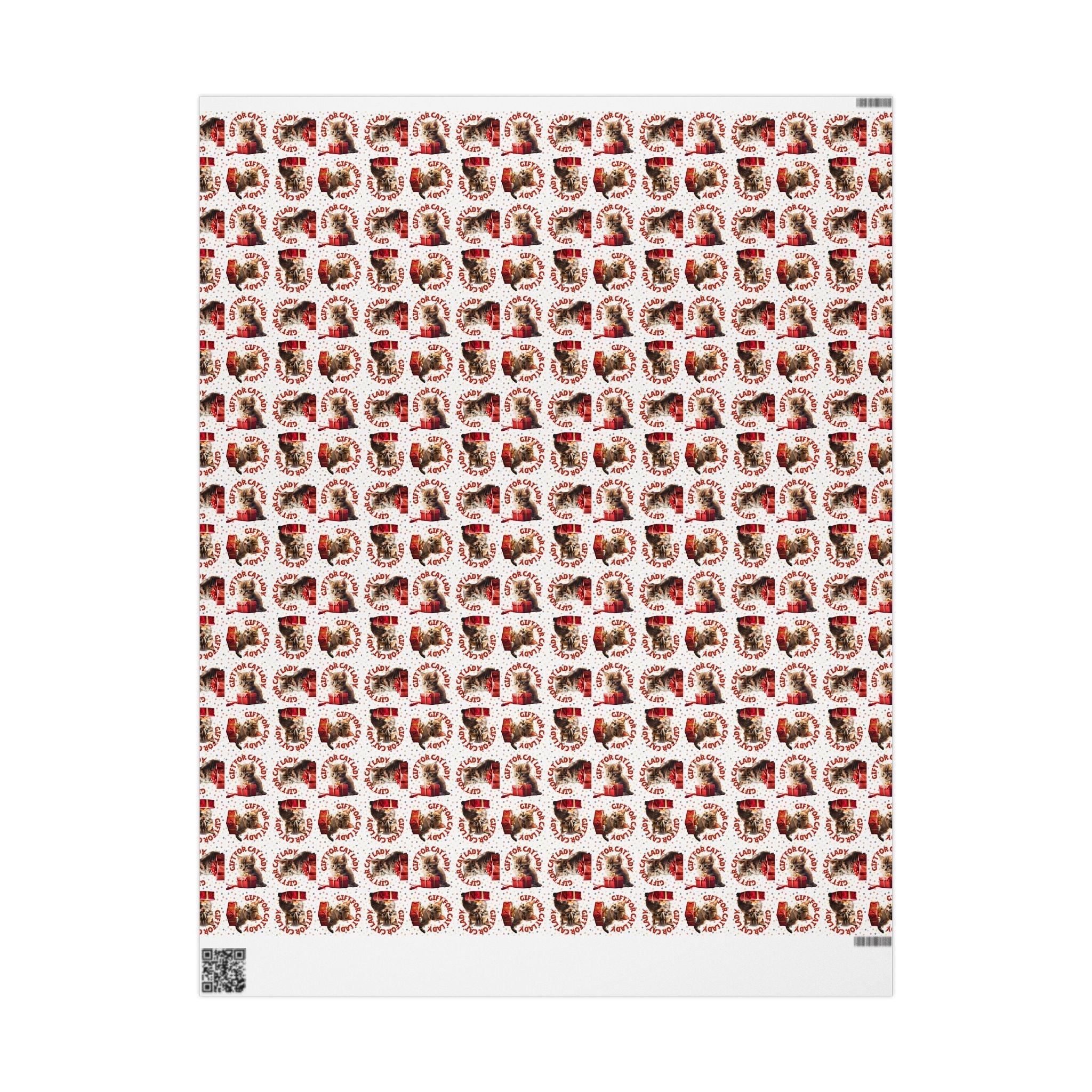 Cat Lady Wrapping Paper for Gifts - Paper Products, Gift Wrapping Paper - EpiAl's Shop