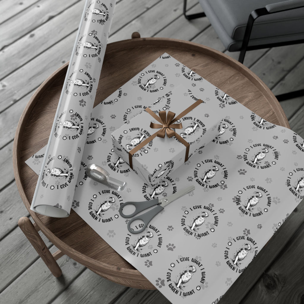 Cat Lover Gift Wrap (All-Occasion) - Gift Wrap, Paper - EpiAl's Shop
