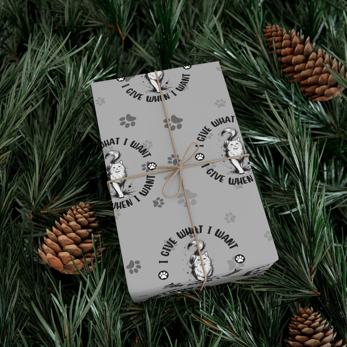 Cat Lover Gift Wrap (All-Occasion) - Gift Wrap, Paper - EpiAl's Shop