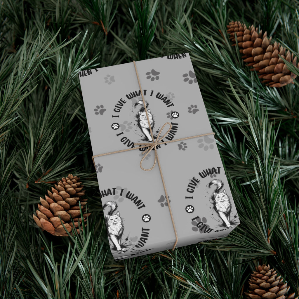 Cat Lover Gift Wrap (All-Occasion) - Gift Wrap, Paper - EpiAl's Shop