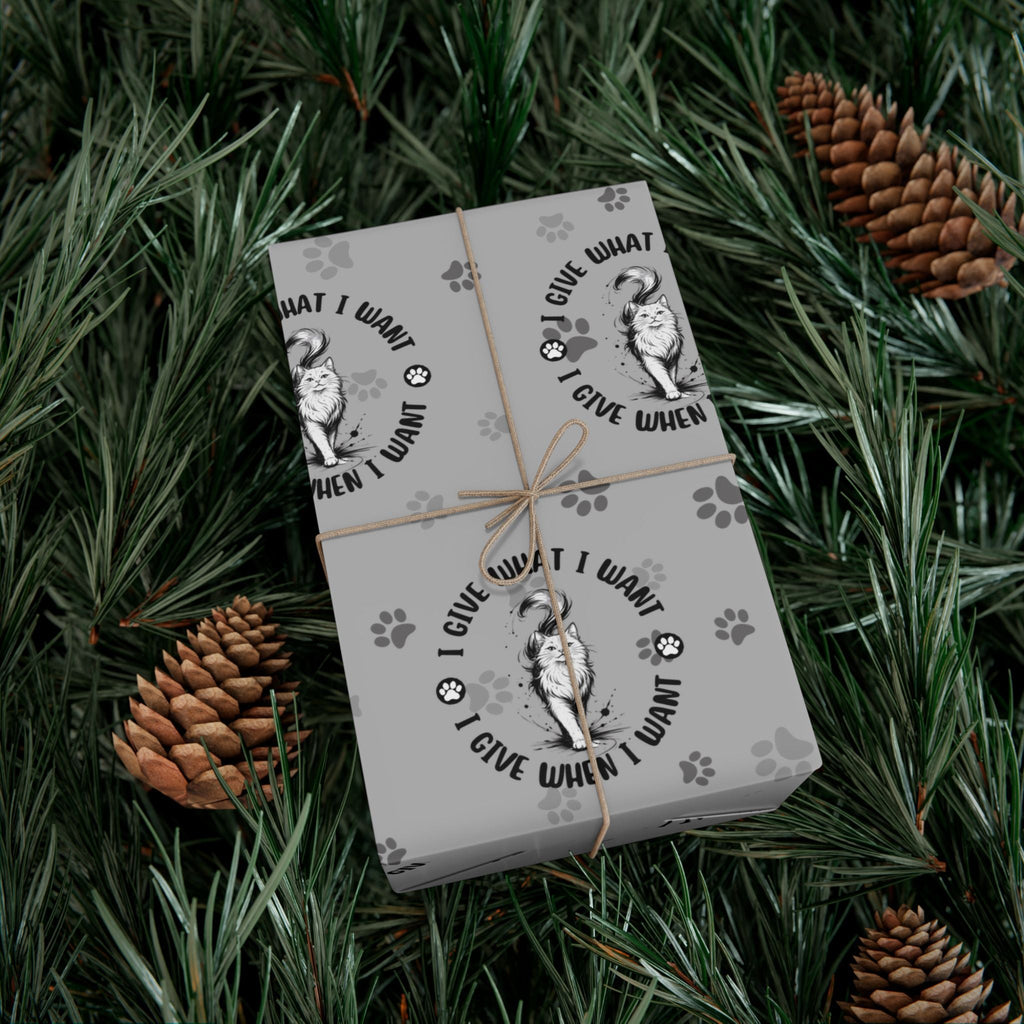 Cat Lover Gift Wrap (All-Occasion) - Gift Wrap, Paper - EpiAl's Shop
