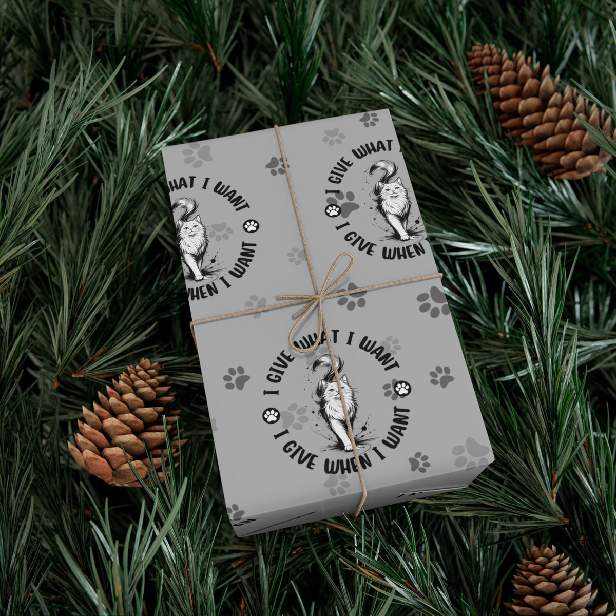 Cat Lover Gift Wrap (All-Occasion) - Gift Wrap, Paper - EpiAl's Shop