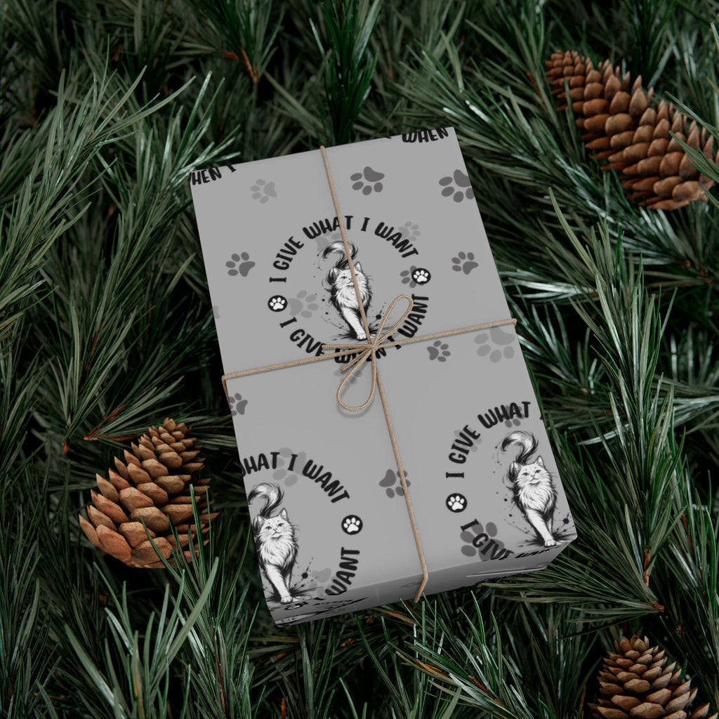 Cat Lover Gift Wrap (All-Occasion) - Gift Wrap, Paper - EpiAl's Shop