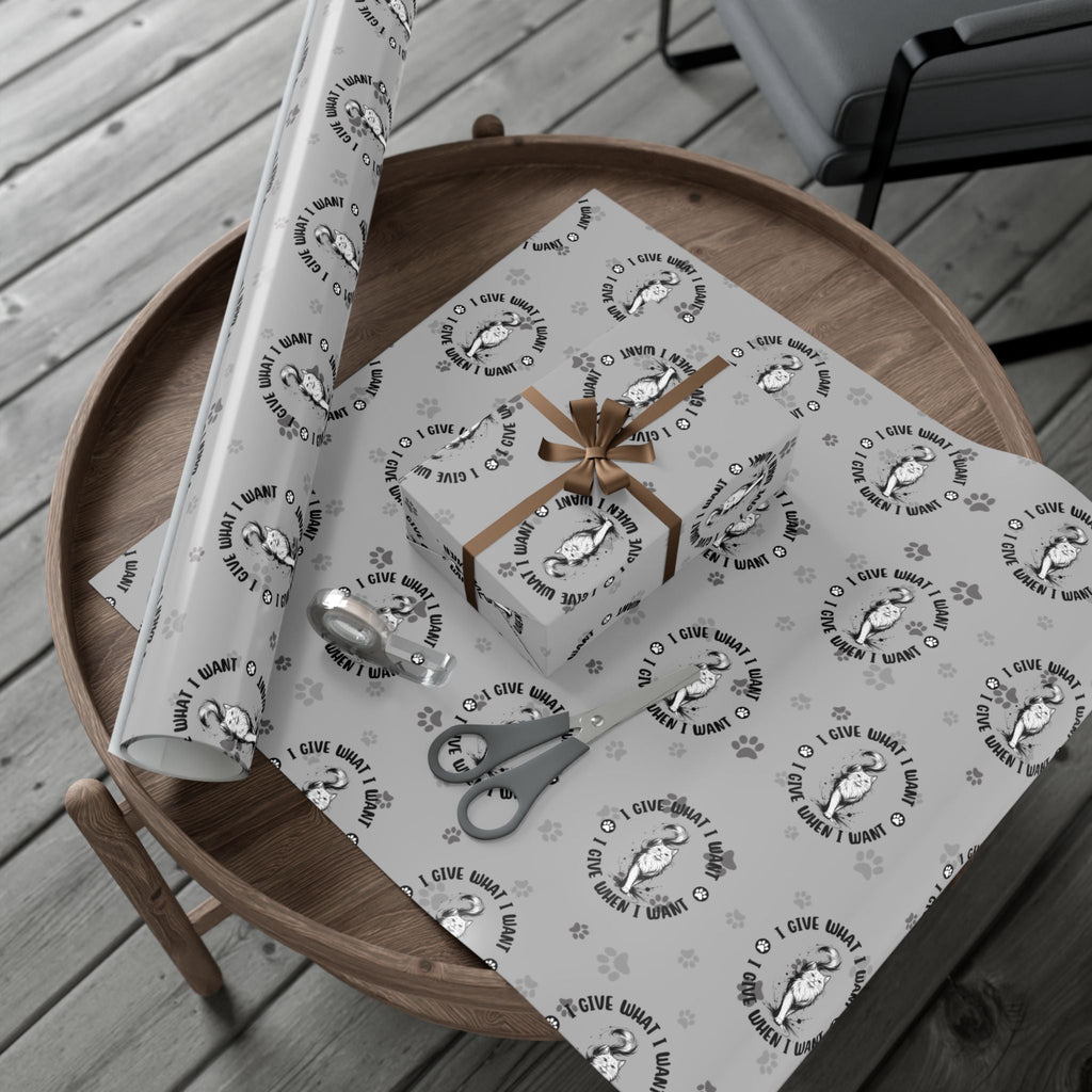 Cat Lover Gift Wrap (All-Occasion) - Gift Wrap, Paper - EpiAl's Shop
