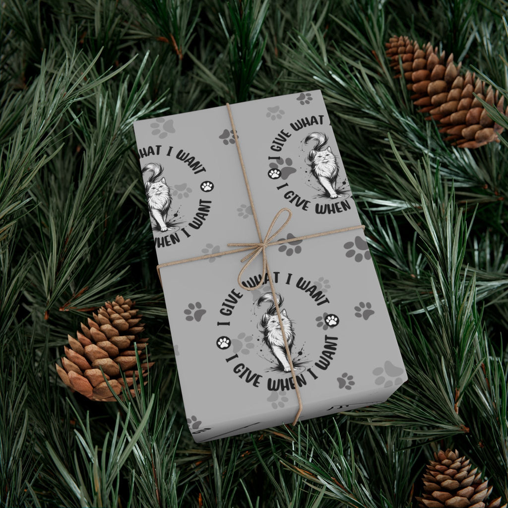 Cat Lover Gift Wrap (All-Occasion) - Gift Wrap, Paper - EpiAl's Shop