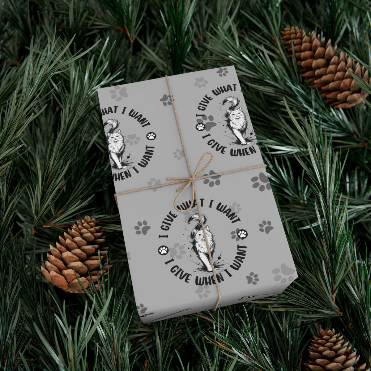 Cat Lover Gift Wrap (All-Occasion) - Gift Wrap, Paper - EpiAl's Shop