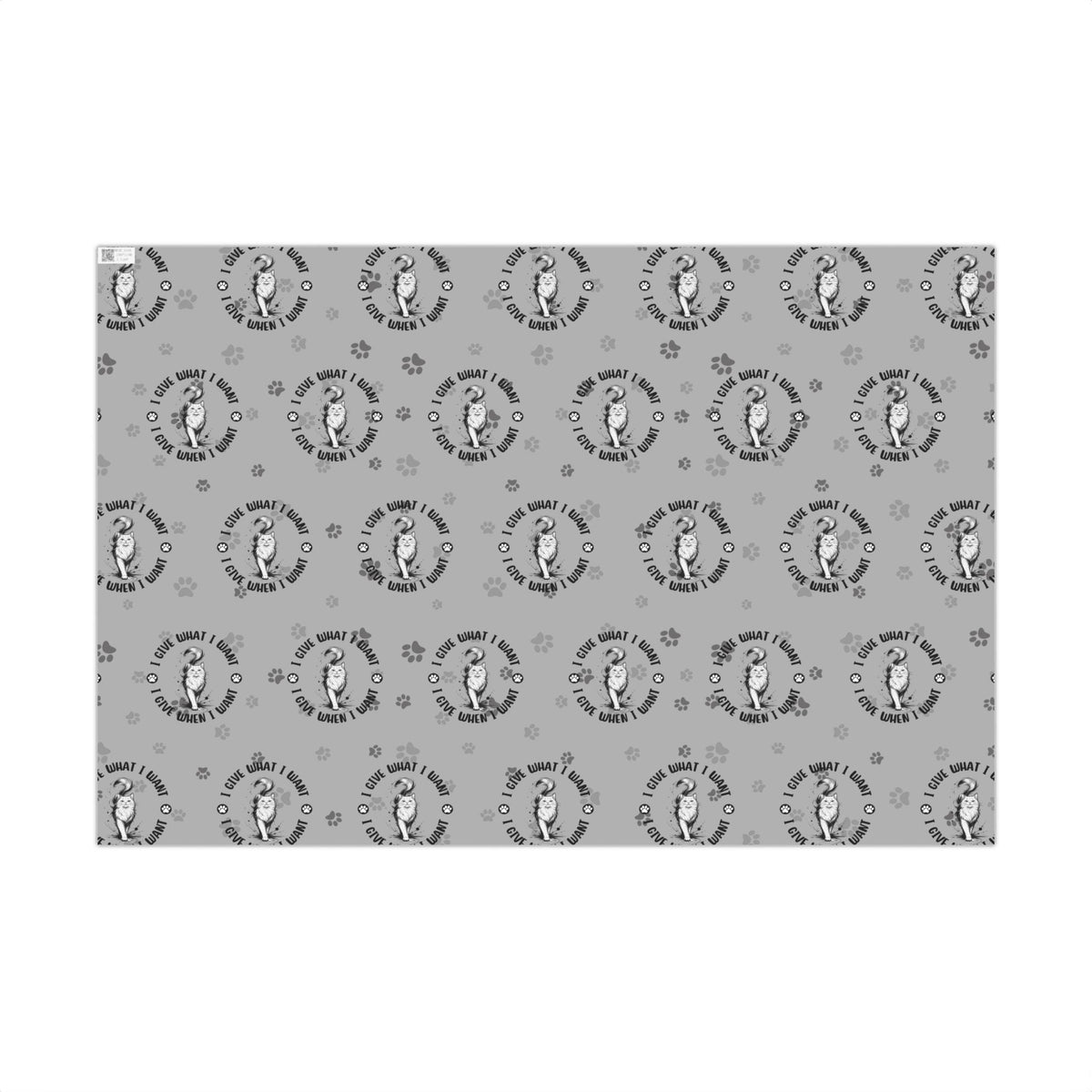 Cat Lover Gift Wrap (All-Occasion) - Gift Wrap, Paper - EpiAl's Shop
